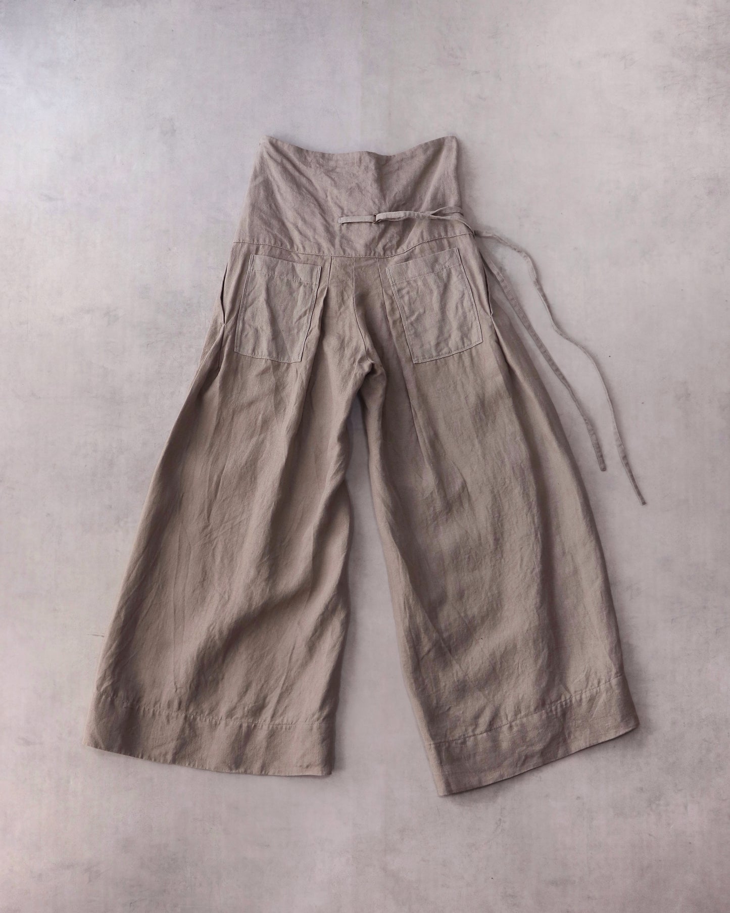slit Haramaki trousers