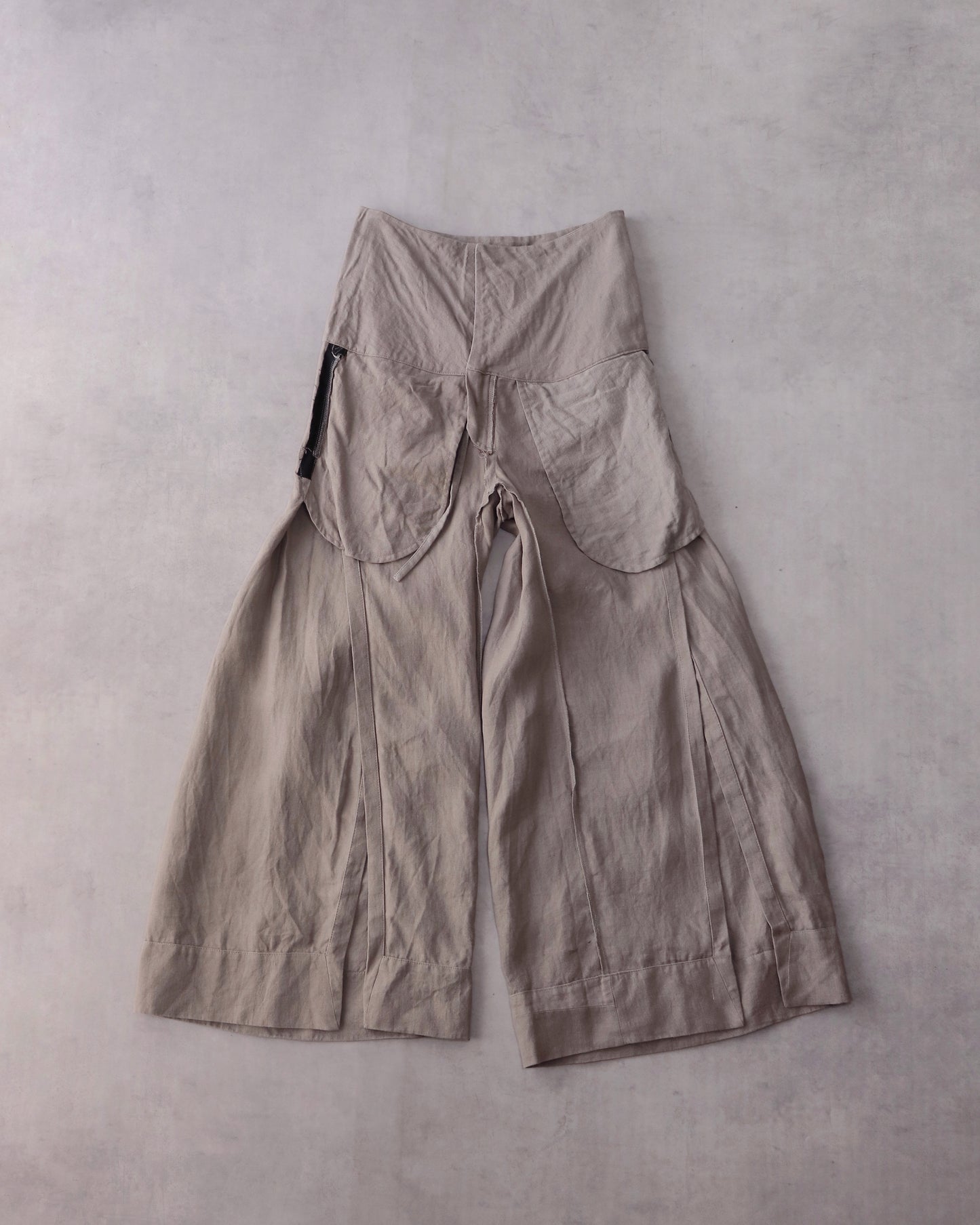 slit Haramaki trousers