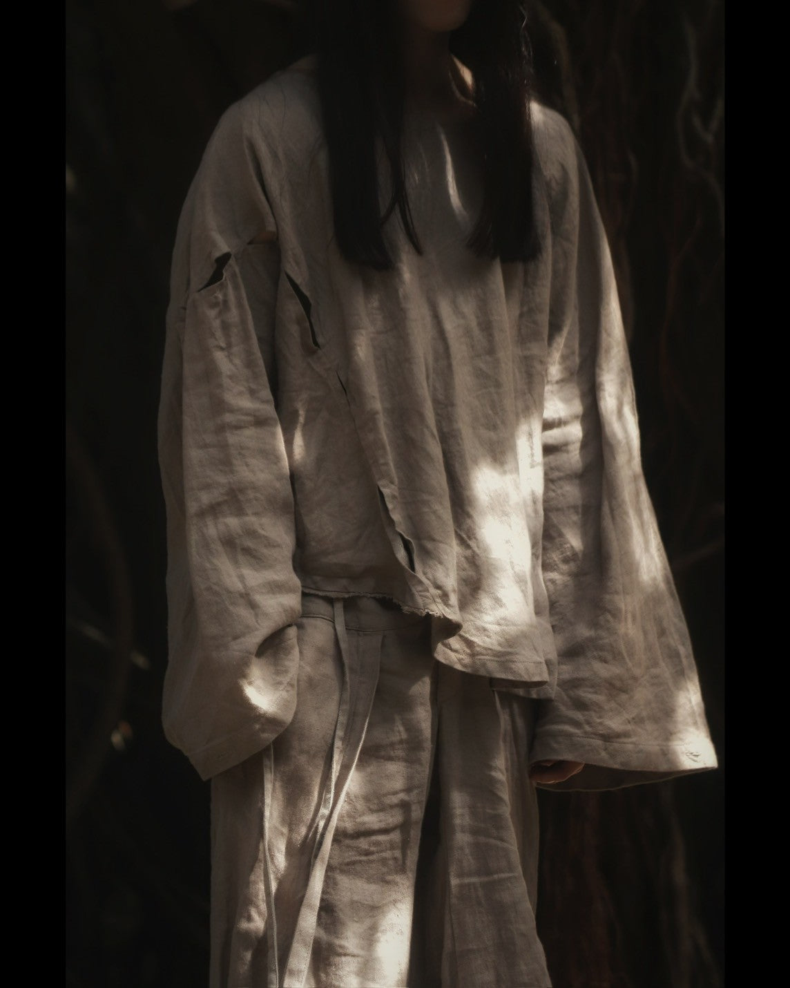 rifted pullover