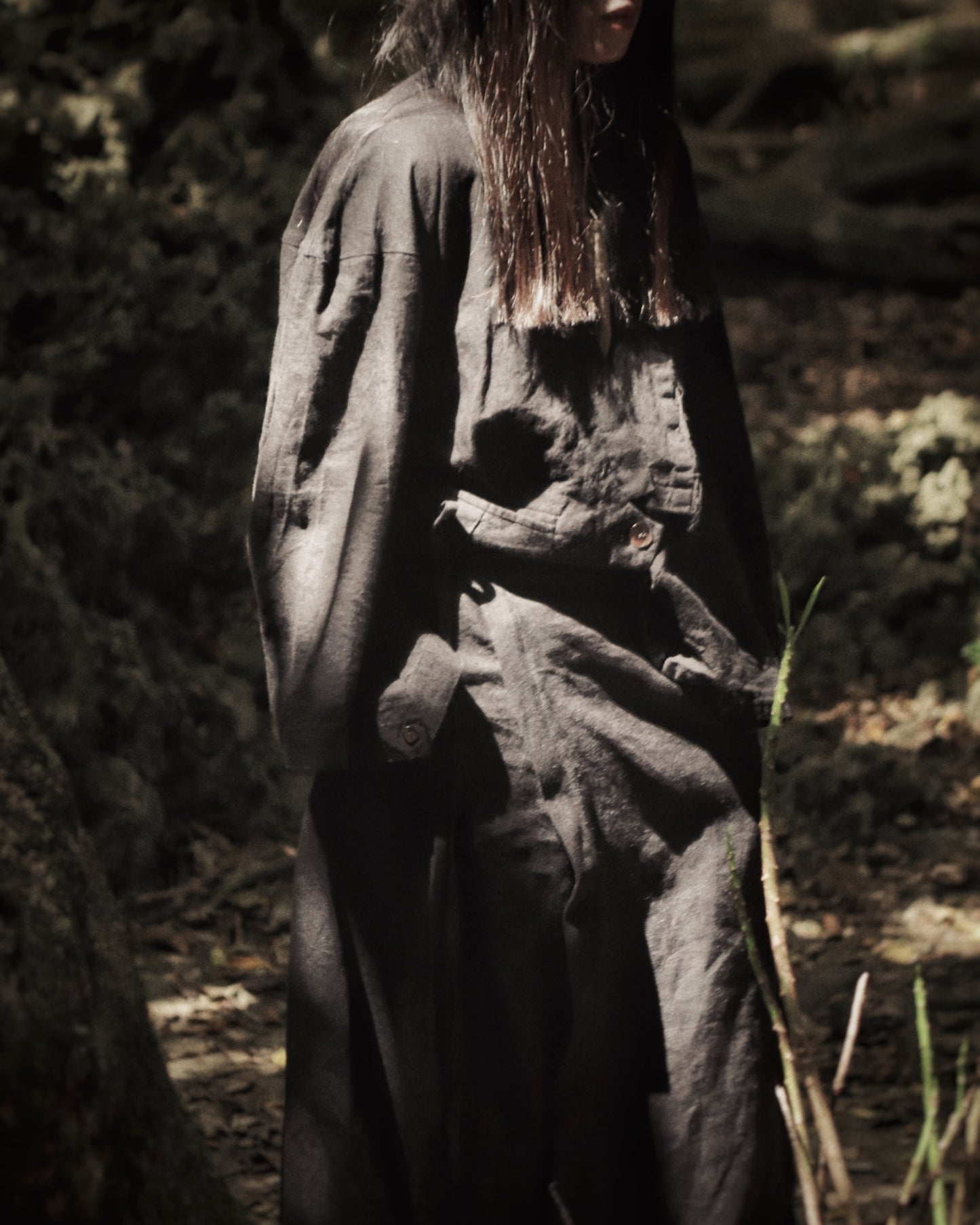 wide shoulder short jacket