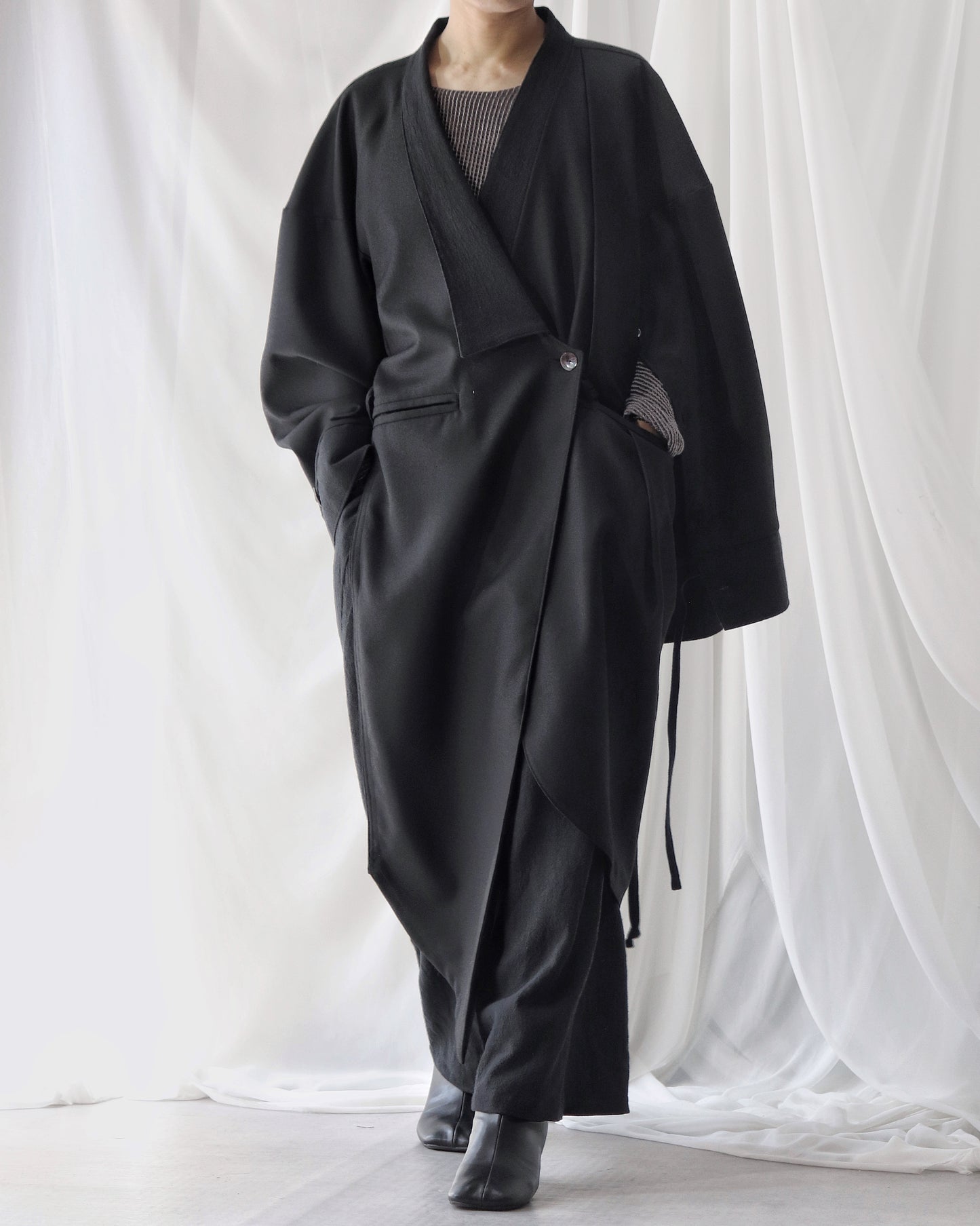 wool&linen coat
