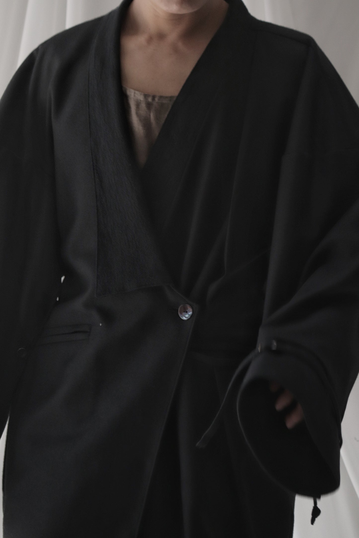 wool&linen coat