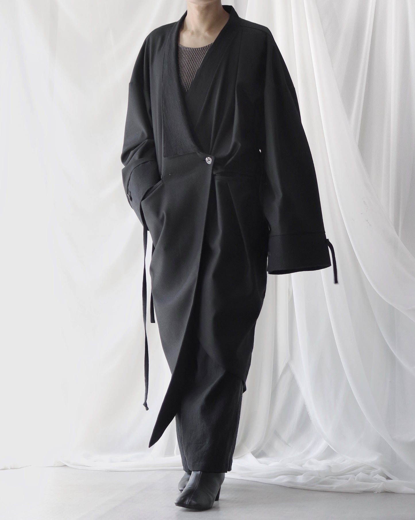 wool&linen coat