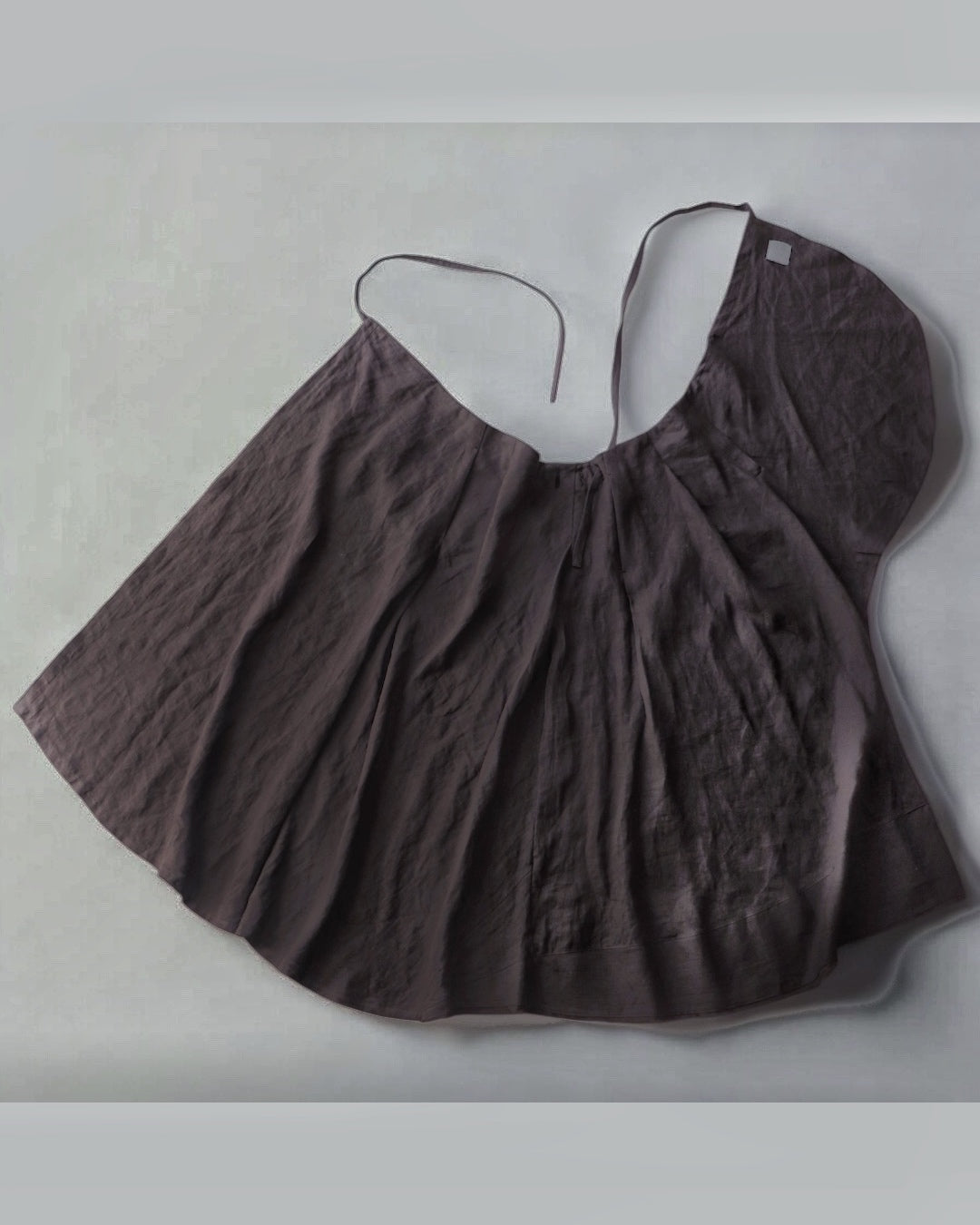 wrapped skirt 2025/charcoal