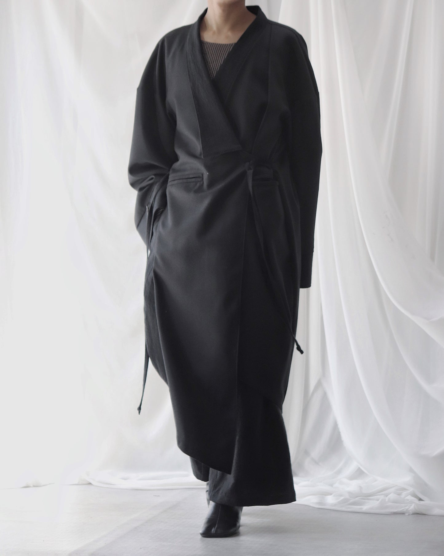 wool&linen coat