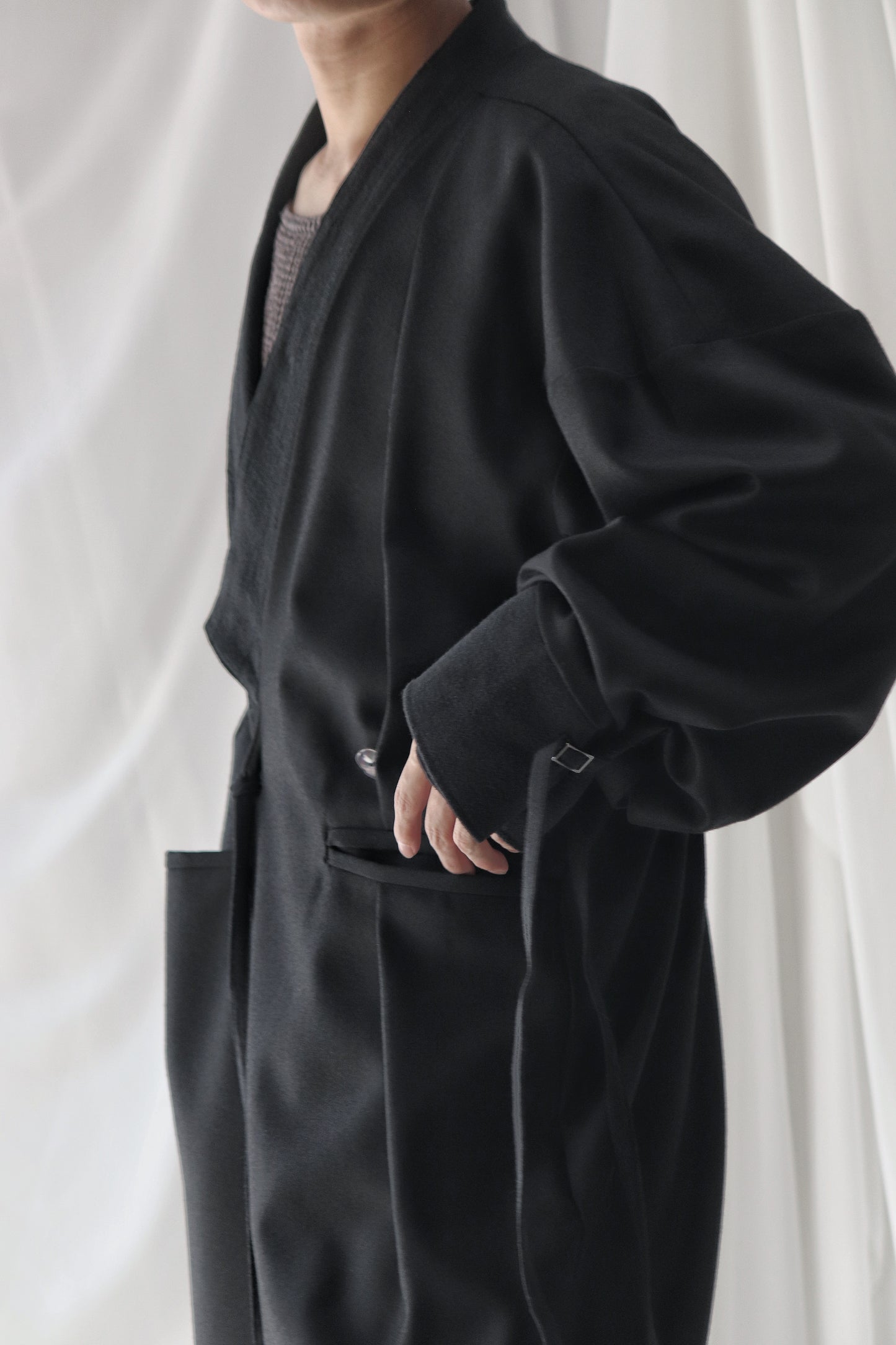 wool&linen coat