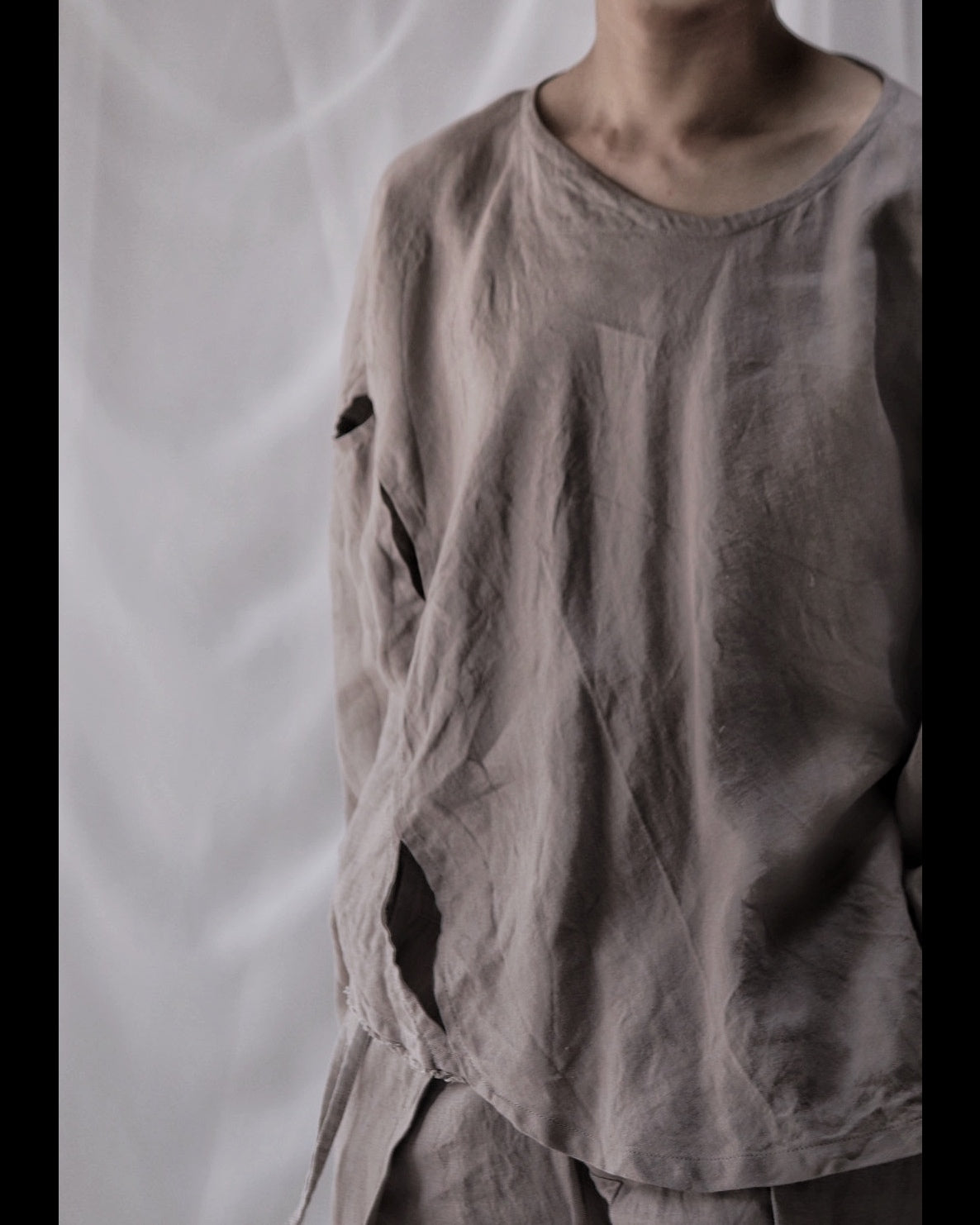 rifted pullover