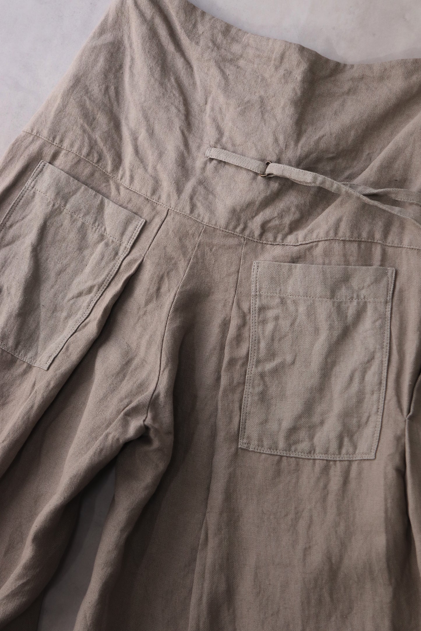 slit Haramaki trousers