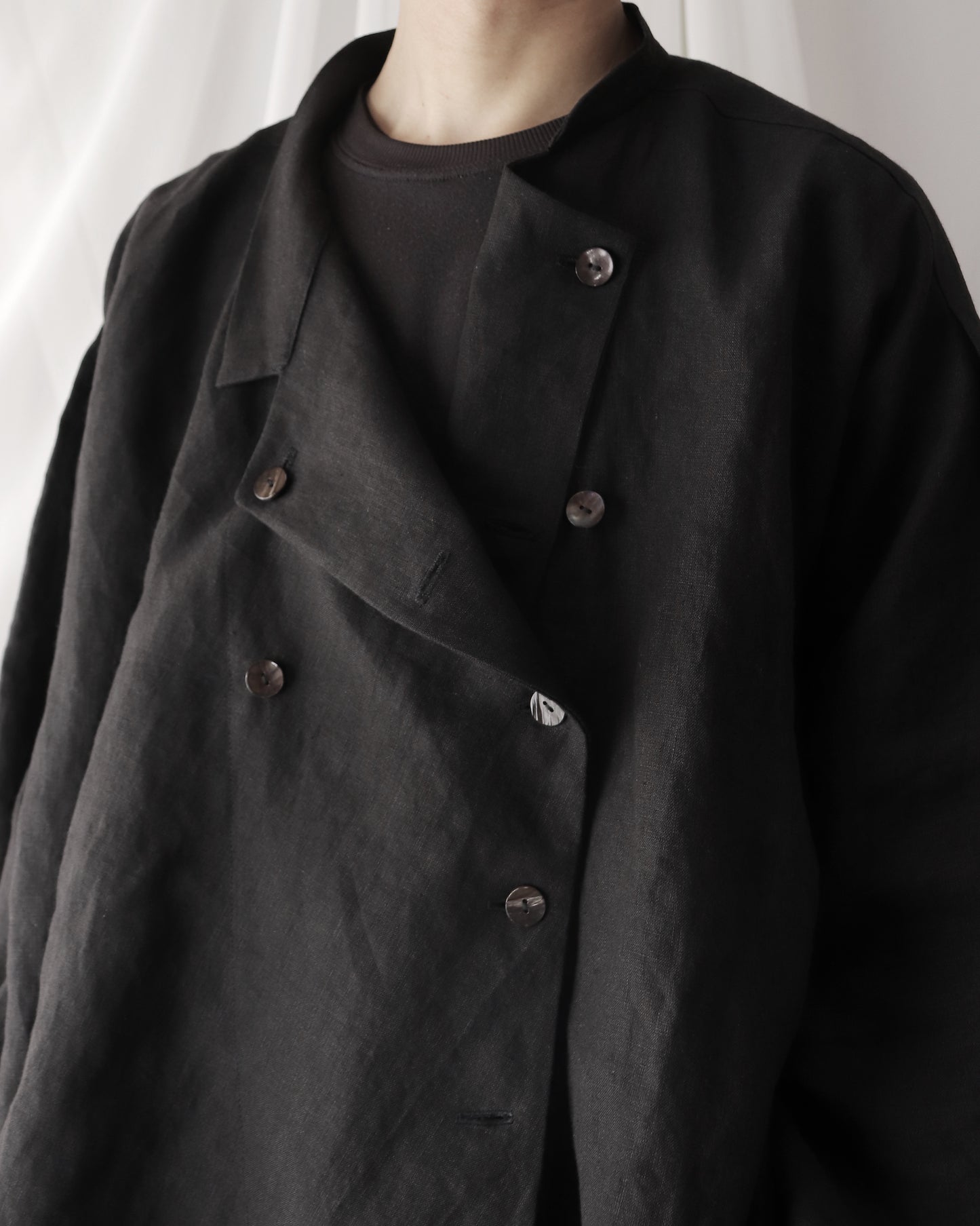 double breasted shirts blouson