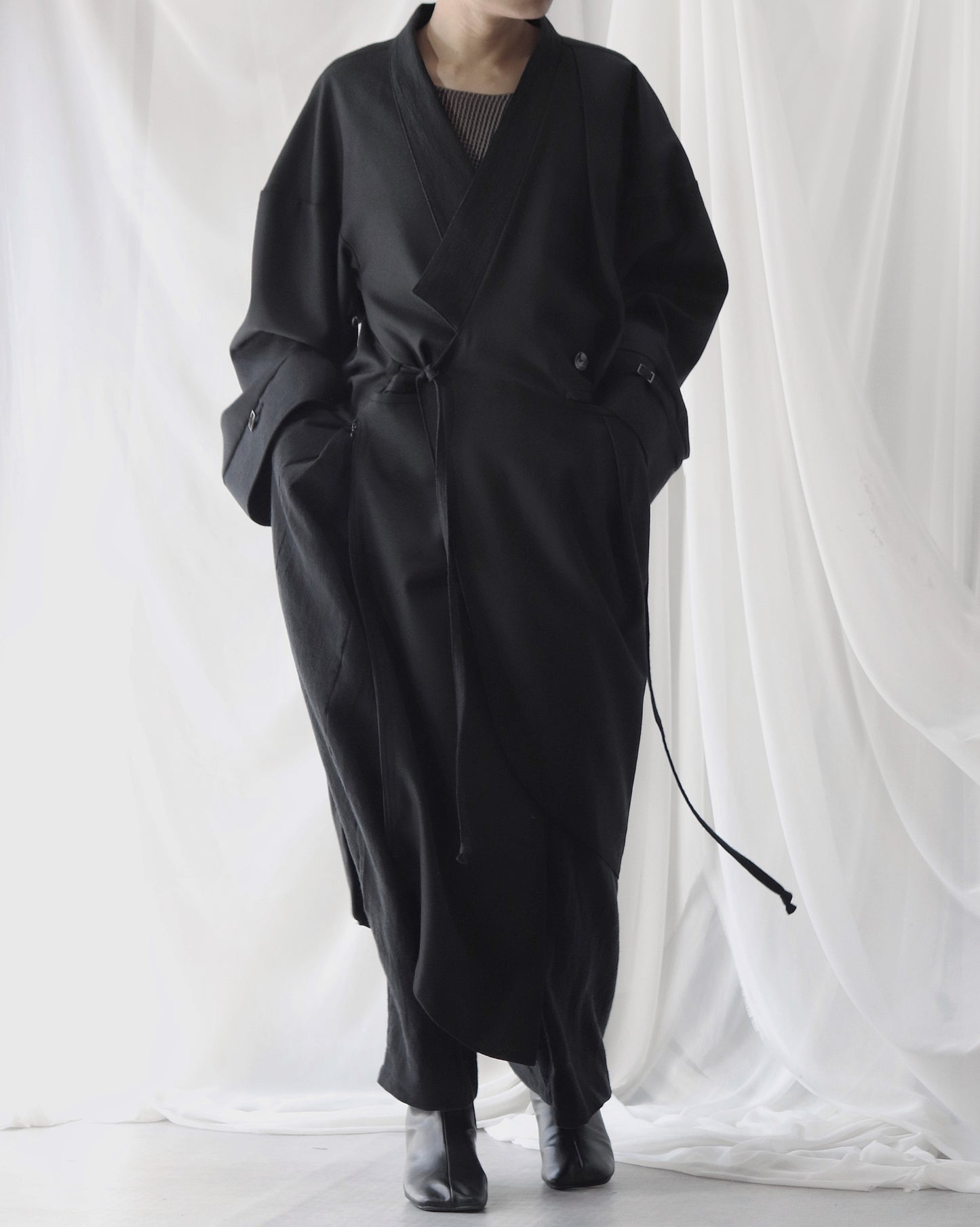 wool&linen coat
