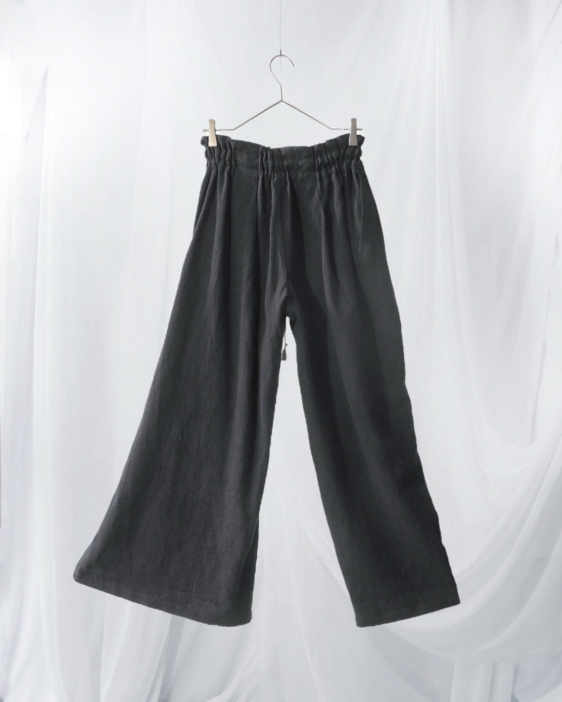 asymmetry tuck easy pants