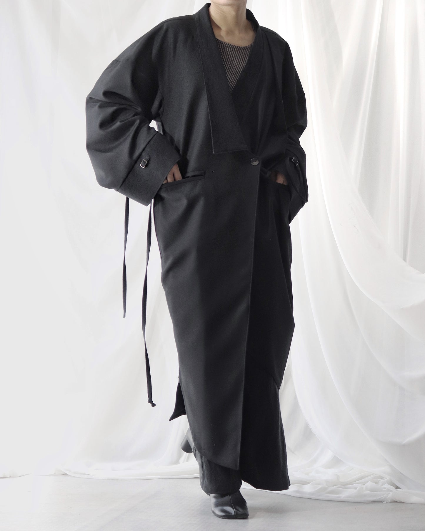 wool&linen coat