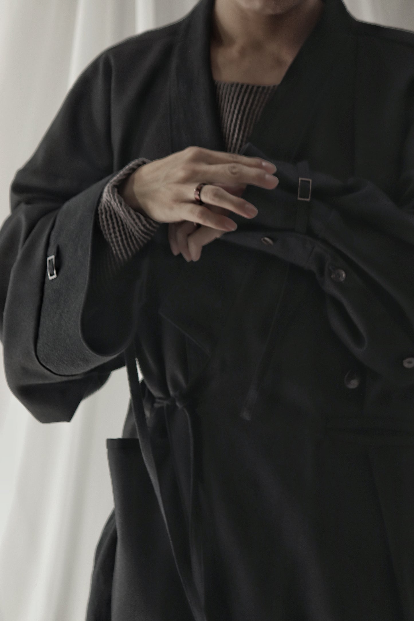 wool&linen coat
