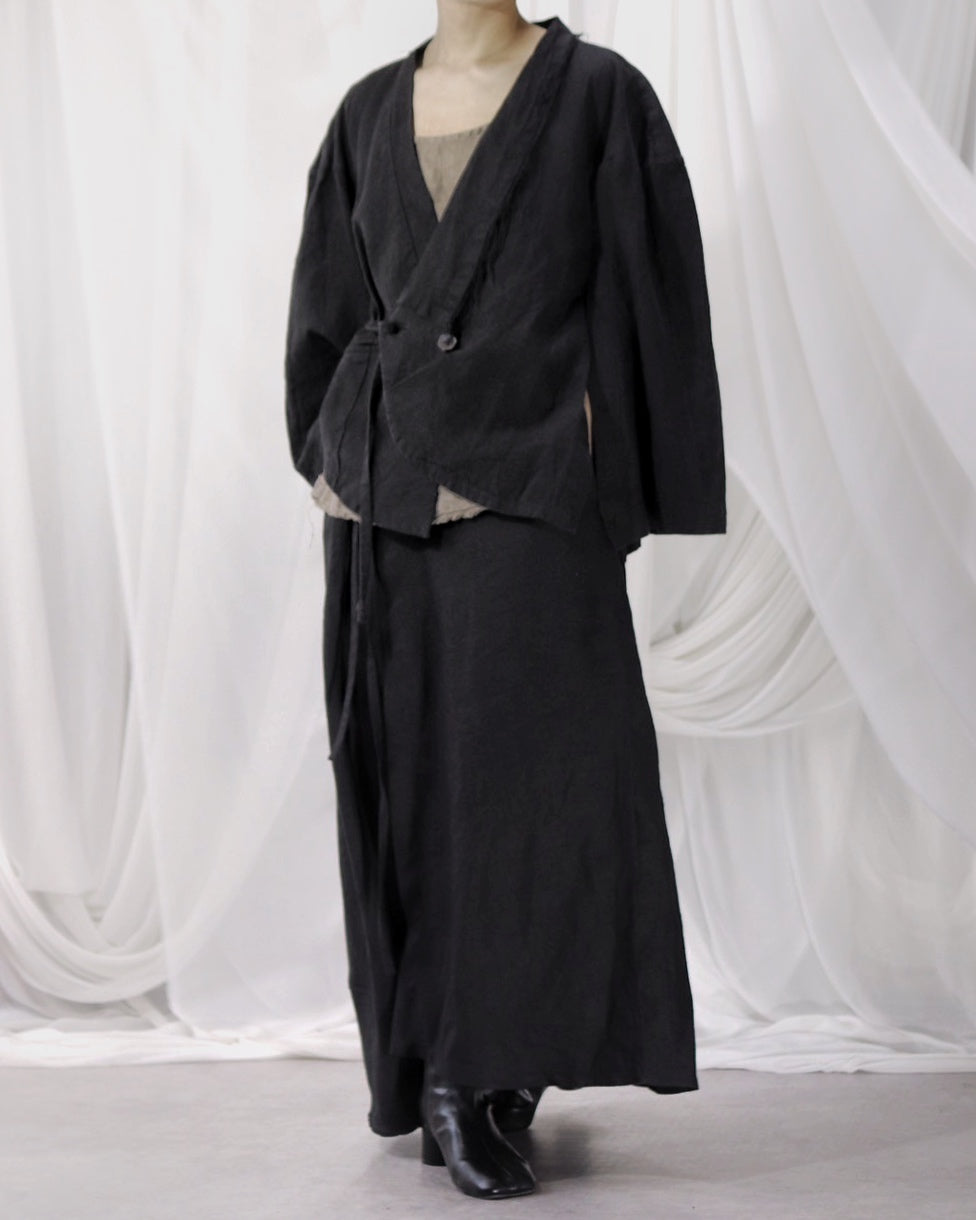 wide shoulder short jacket
