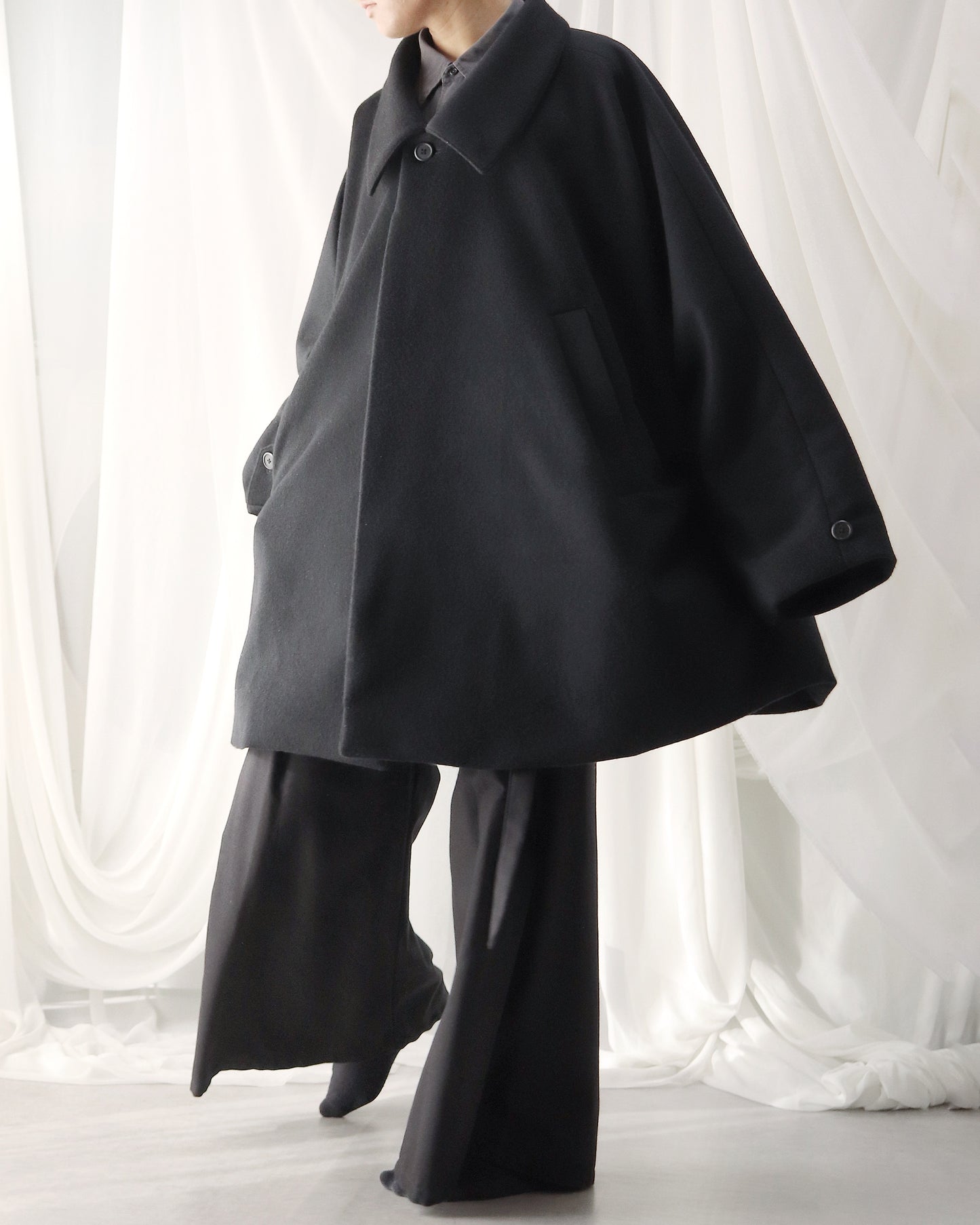 dolman sleeve coat