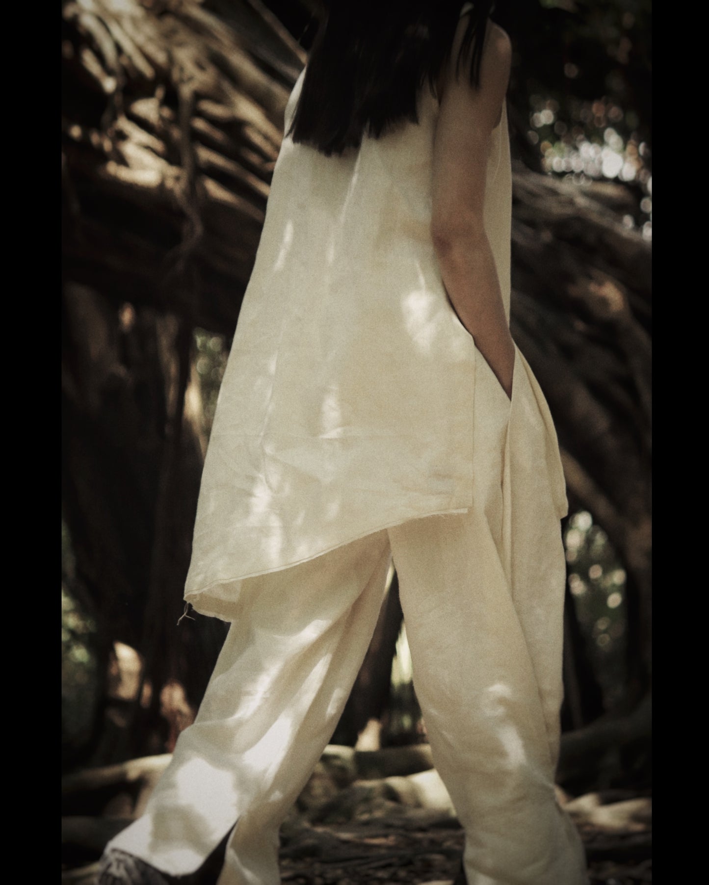 wide easy trousers