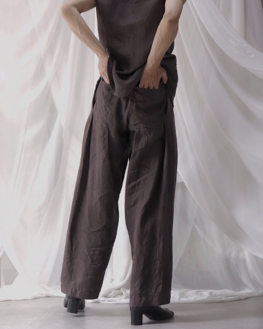 tuck sleeveless shirts