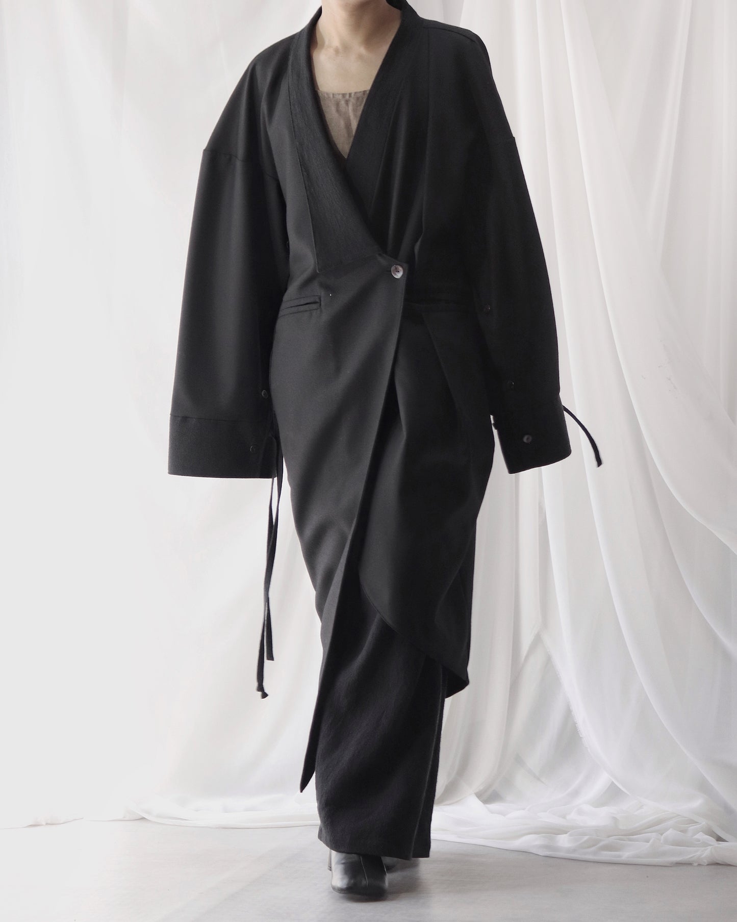 wool&linen coat