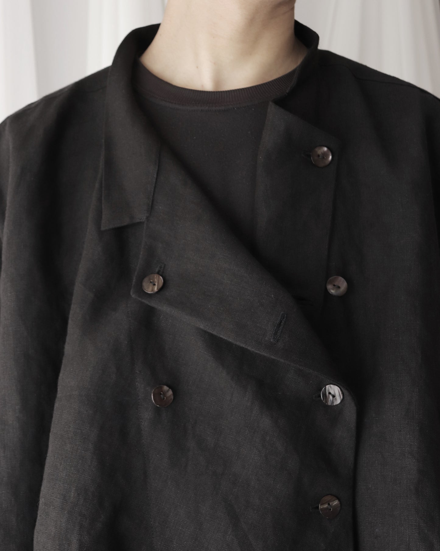 double breasted shirts blouson