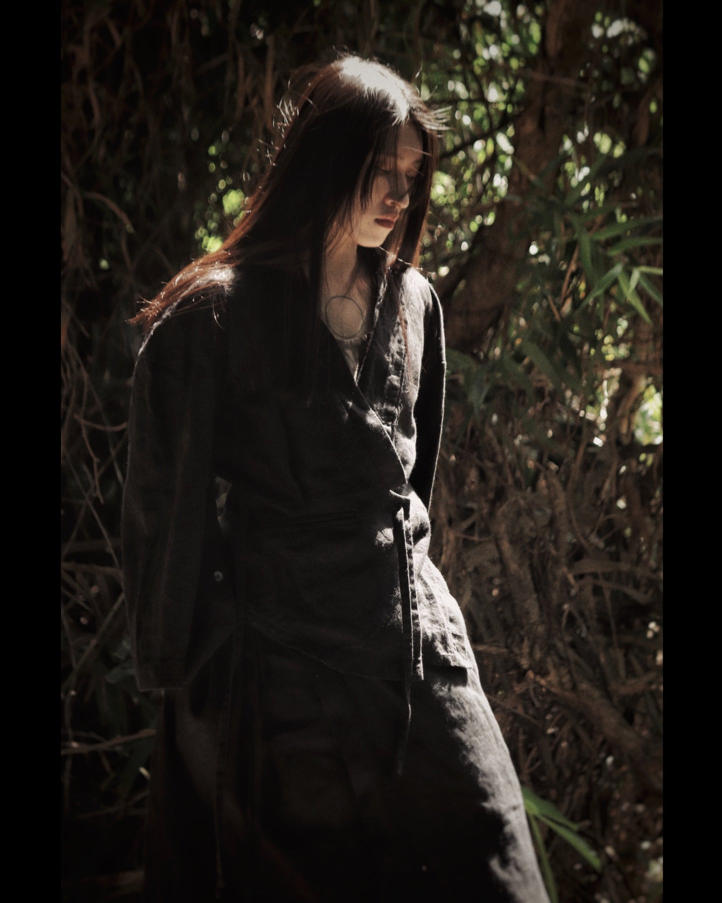 wide shoulder short jacket