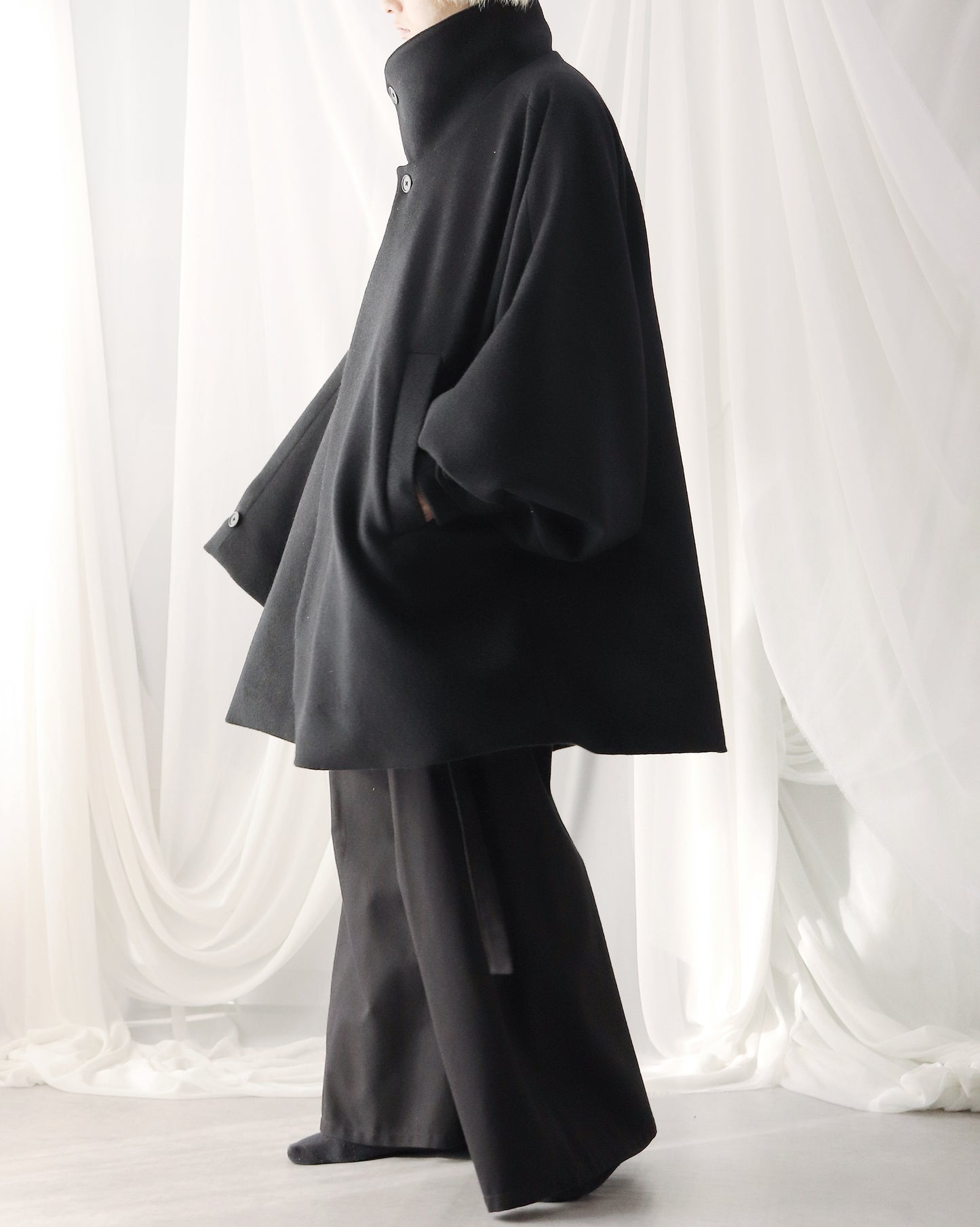 dolman sleeve coat