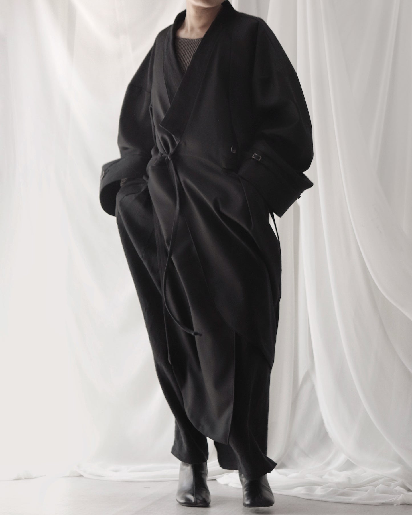 wool&linen coat