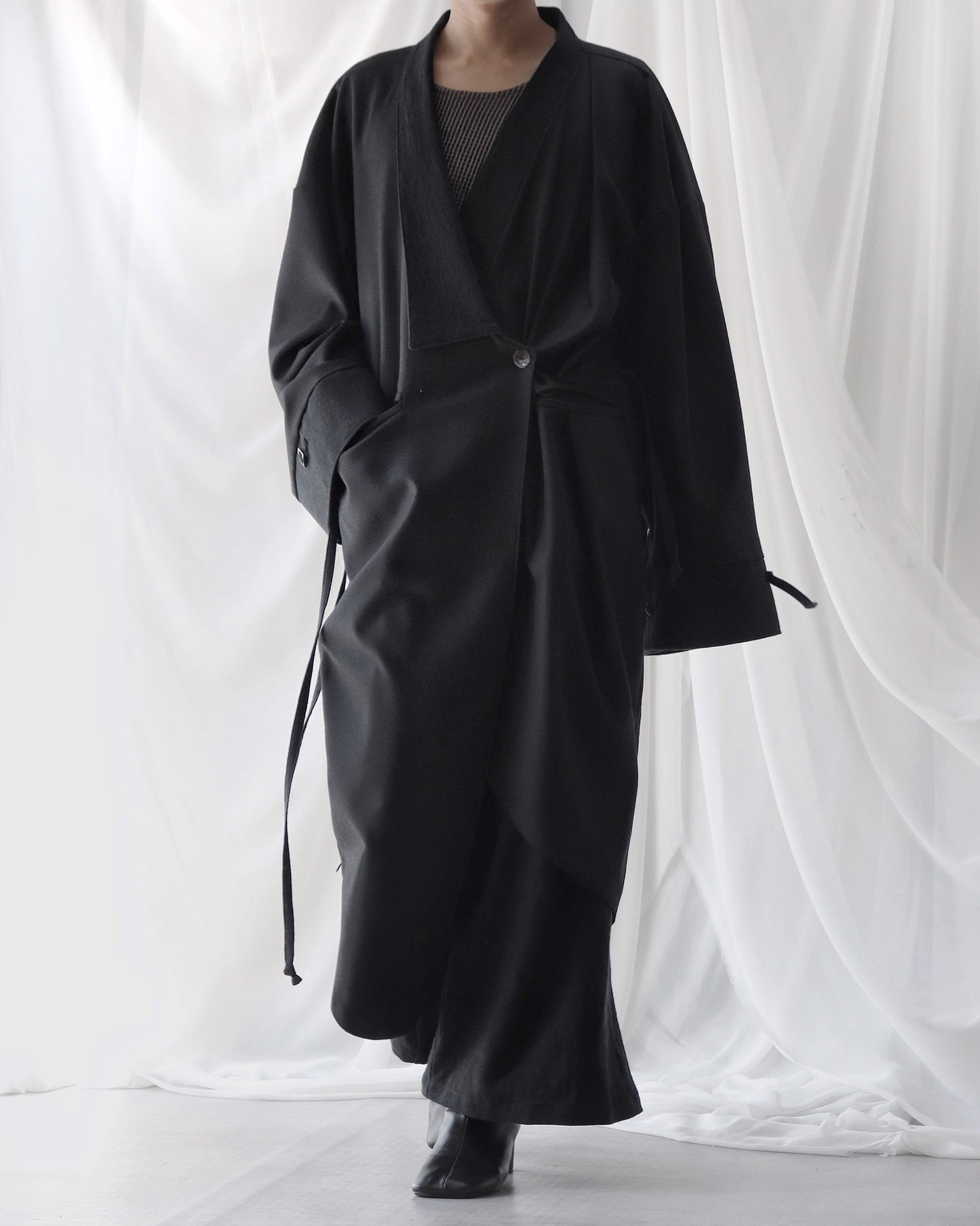 wool&linen coat