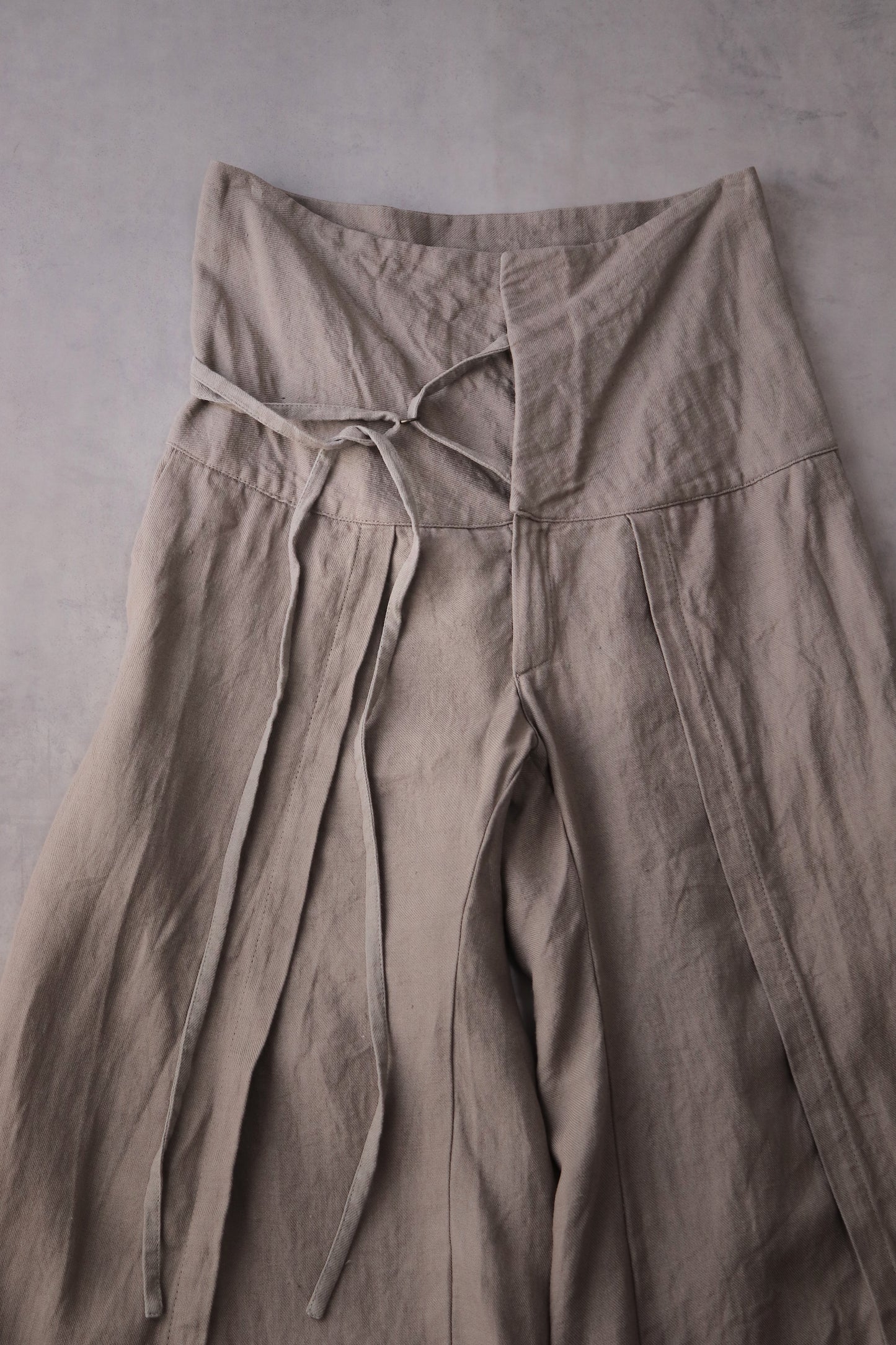 slit Haramaki trousers