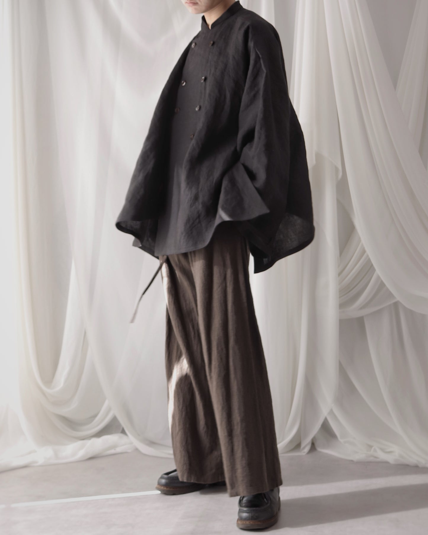 double breasted shirts blouson