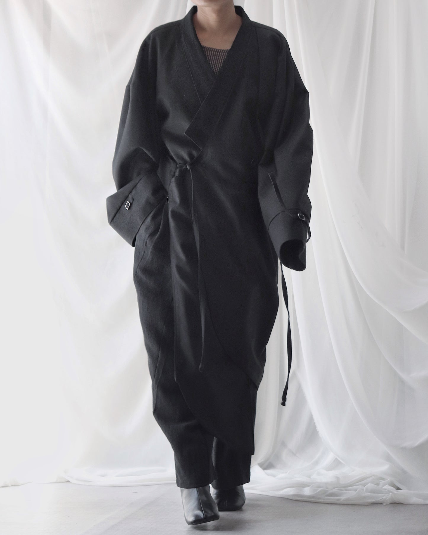 wool&linen coat