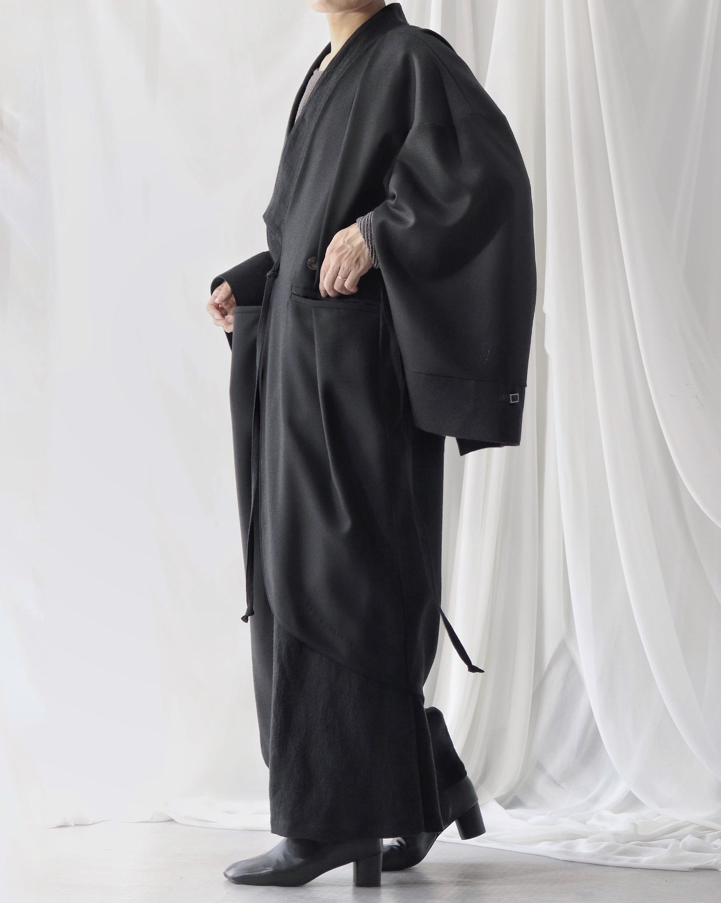 wool&linen coat