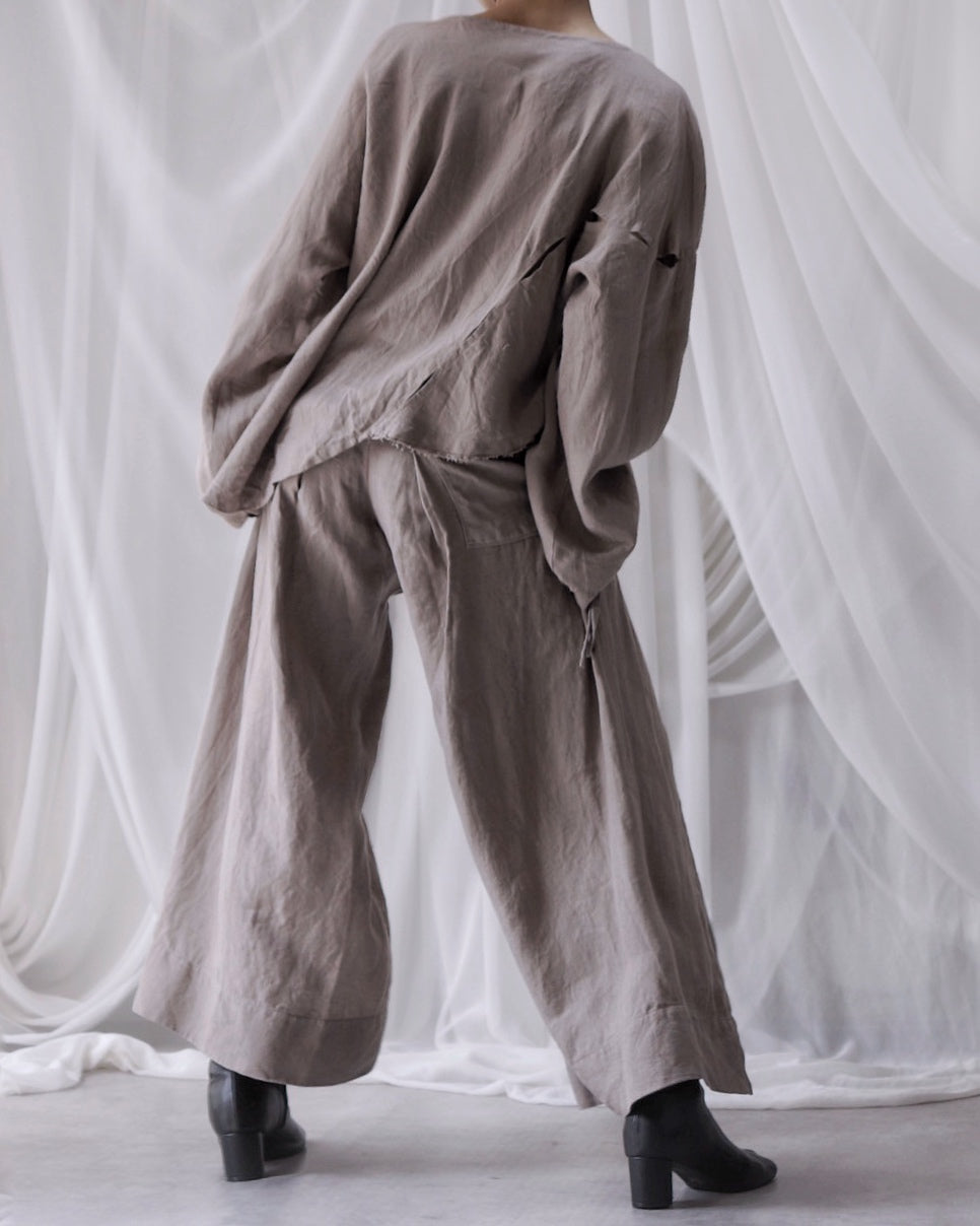 rifted pullover