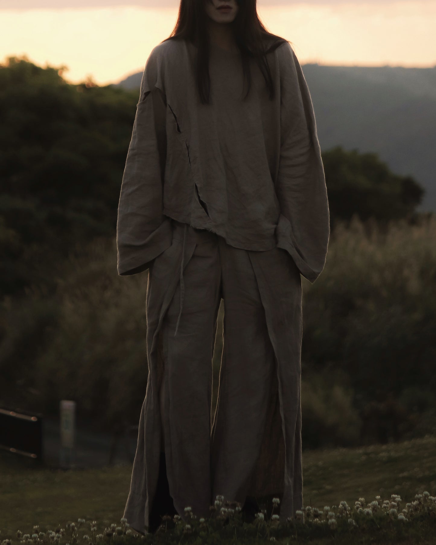 rifted pullover
