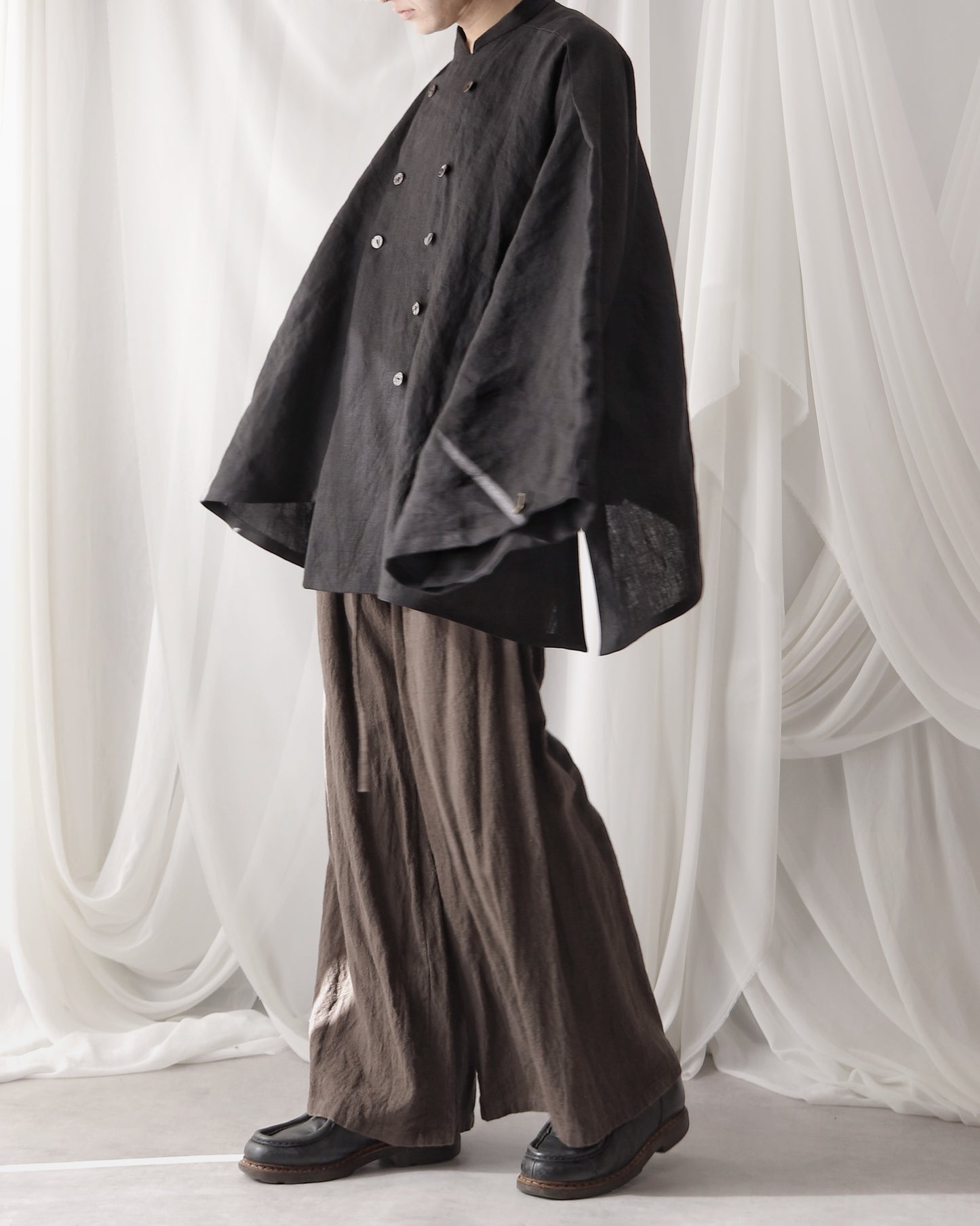 double breasted shirts blouson
