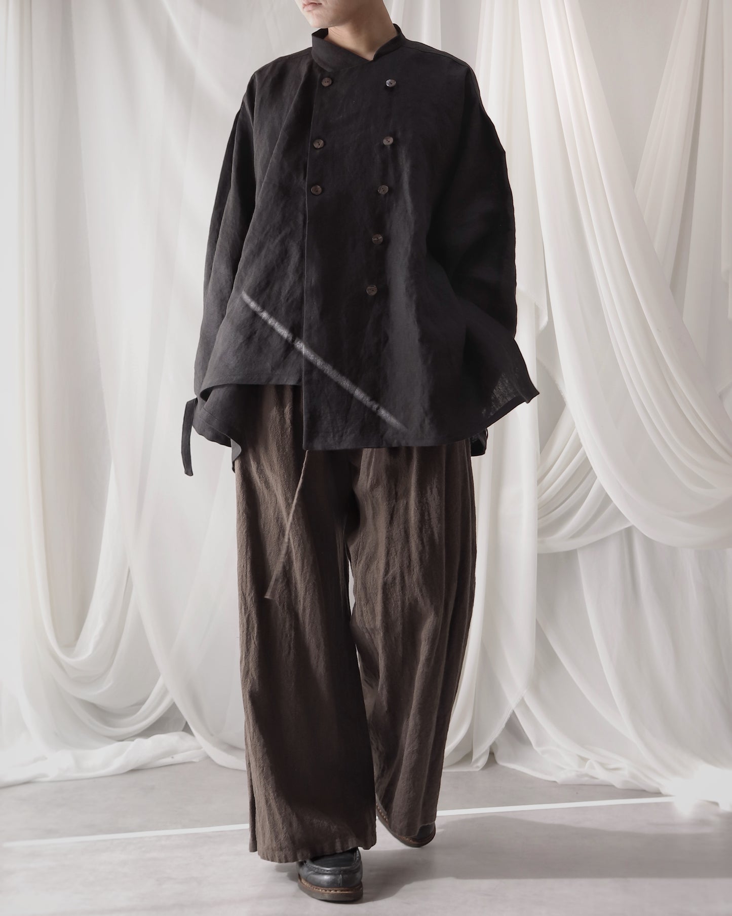 double breasted shirts blouson