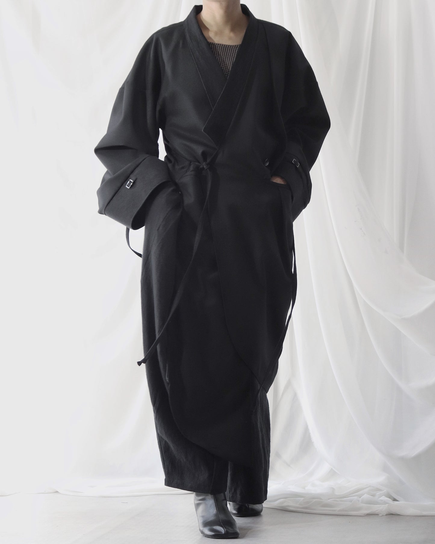 wool&linen coat