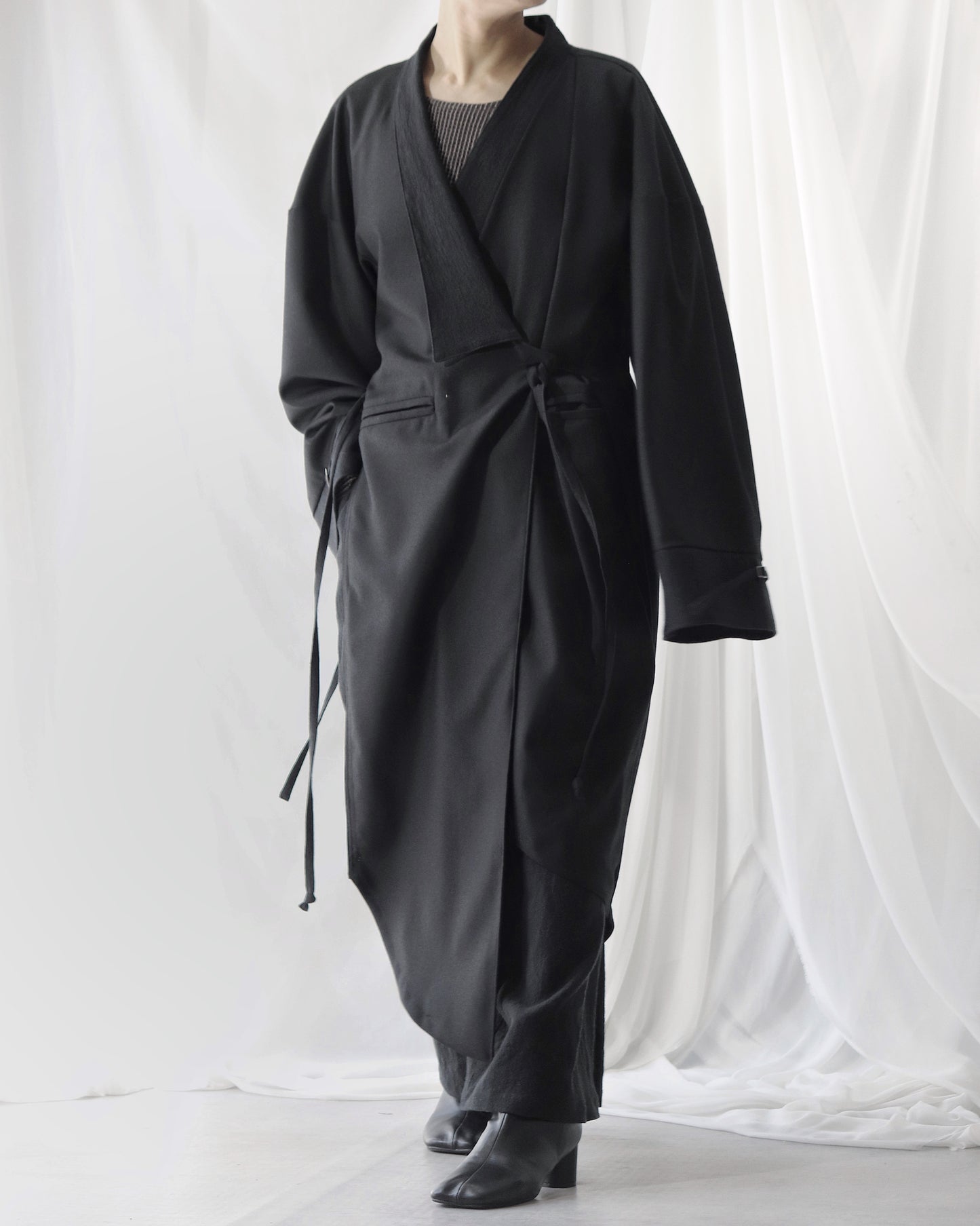 wool&linen coat