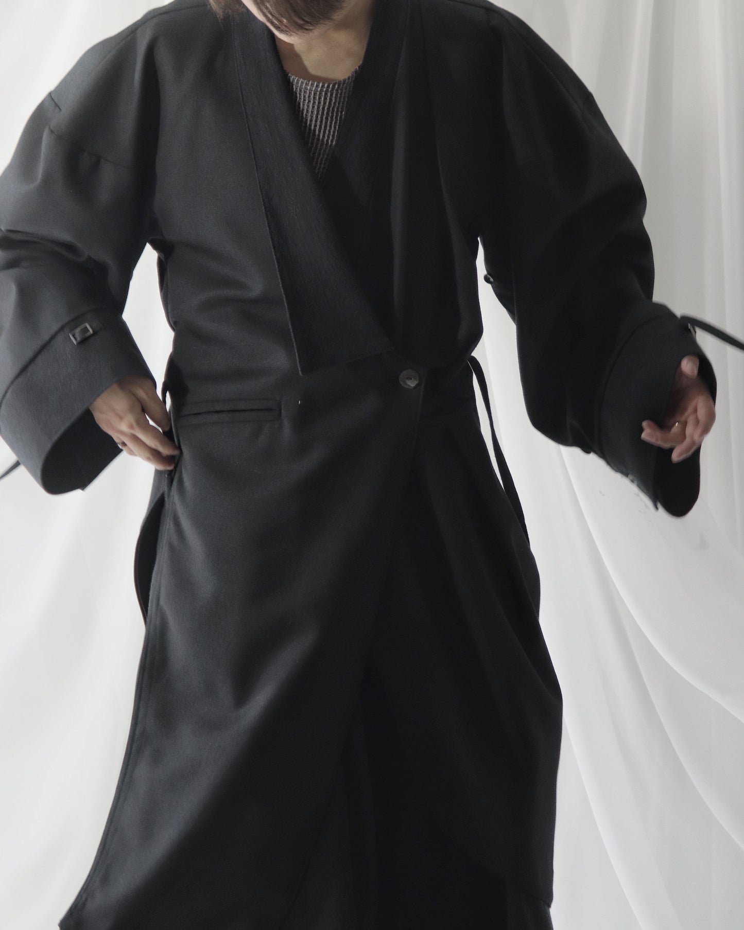 wool&linen coat