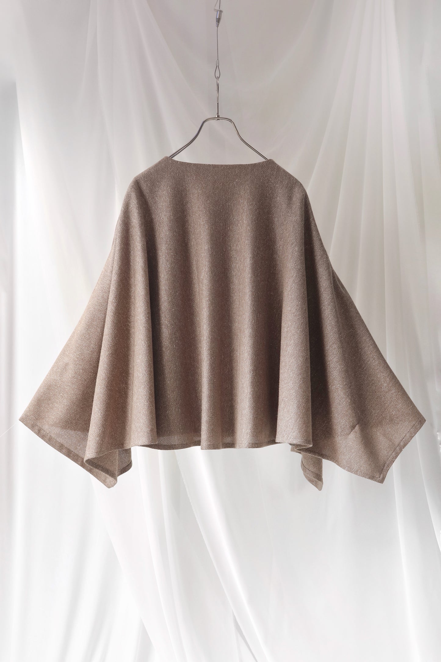 cotton knit haori cardigan