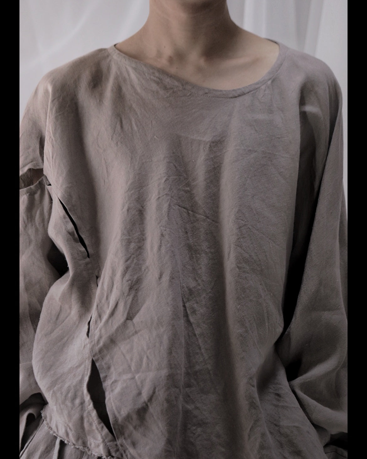 rifted pullover