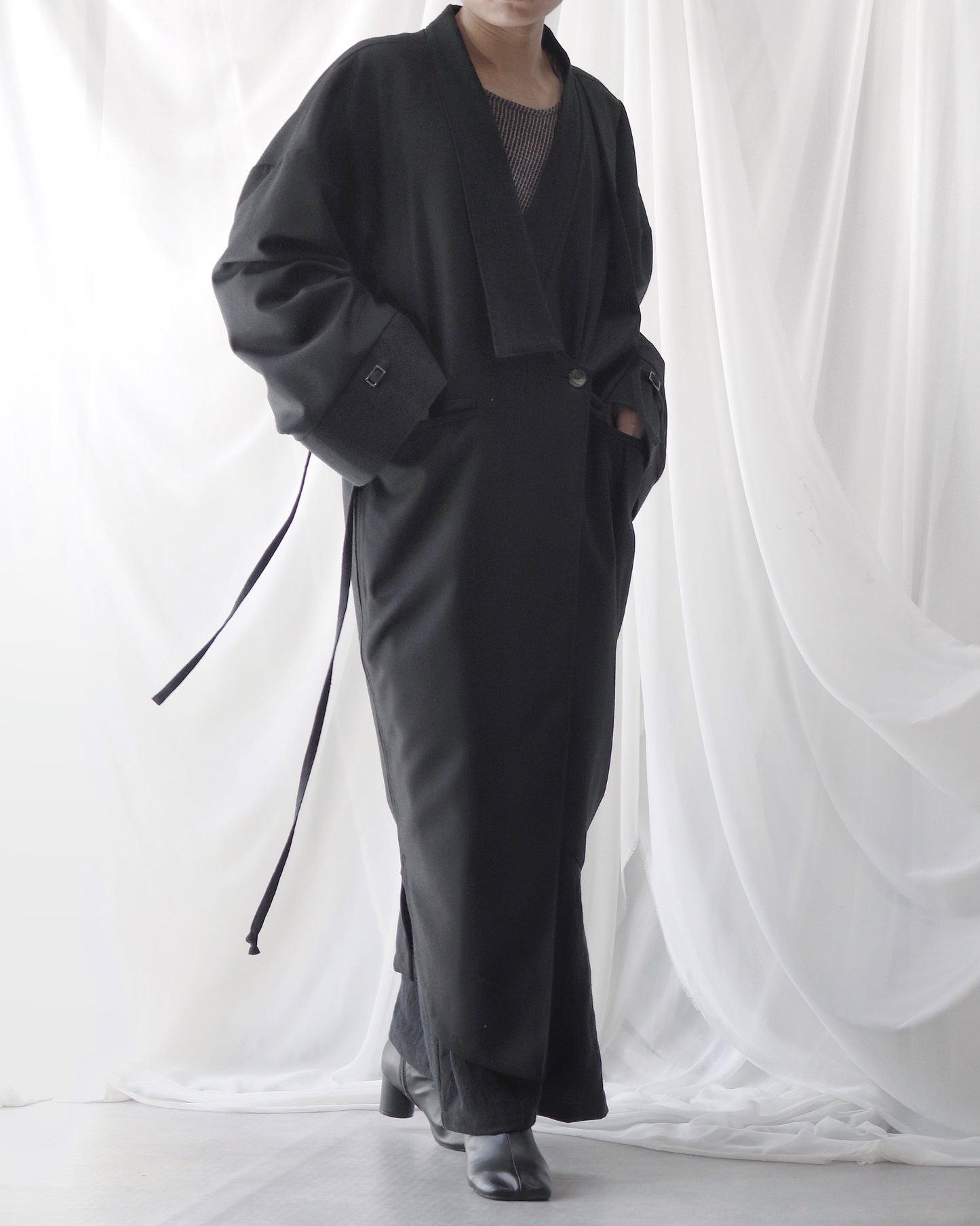 wool&linen coat