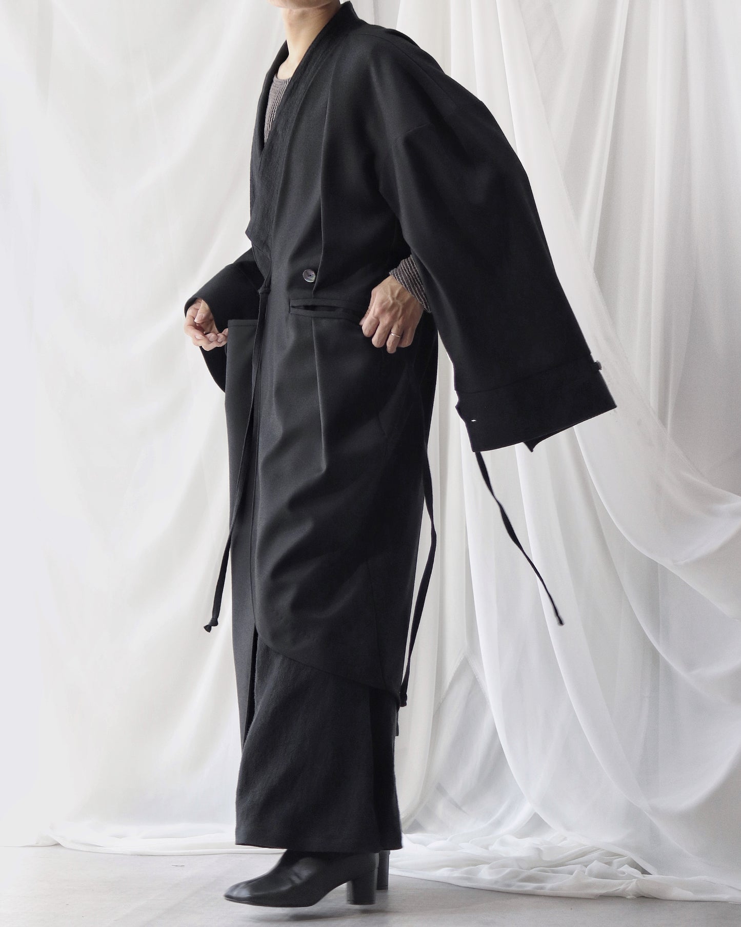 wool&linen coat