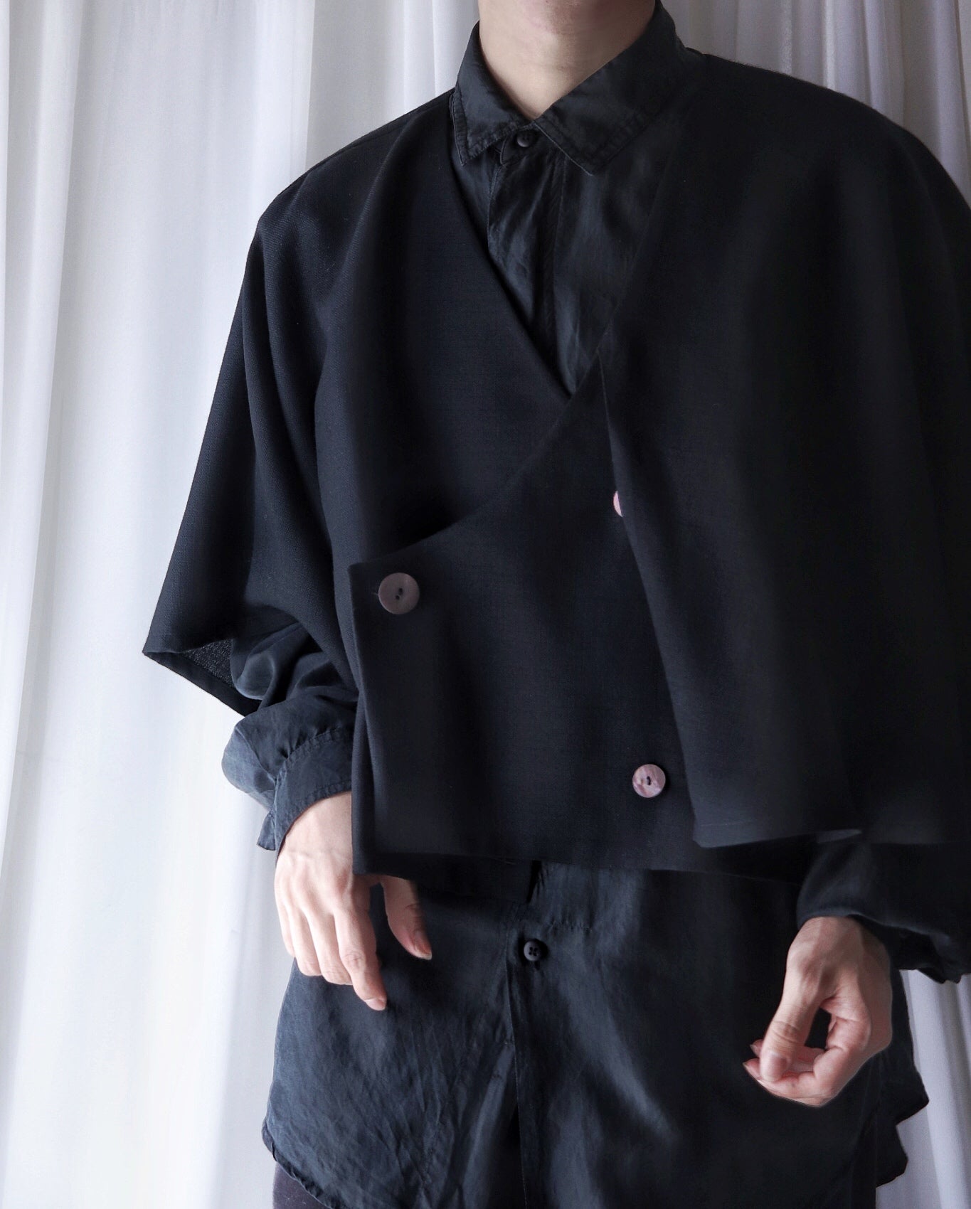 layered half haori