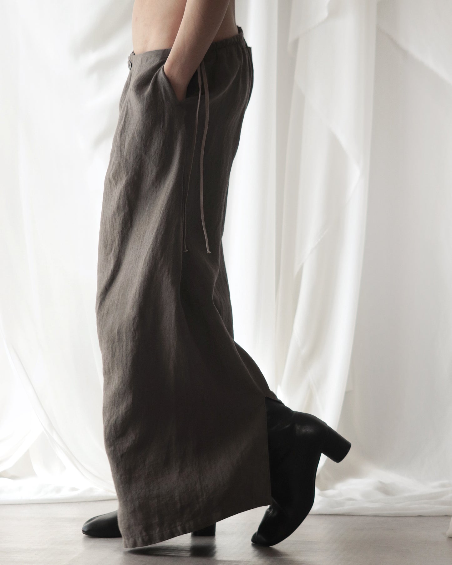 low-rise slacks