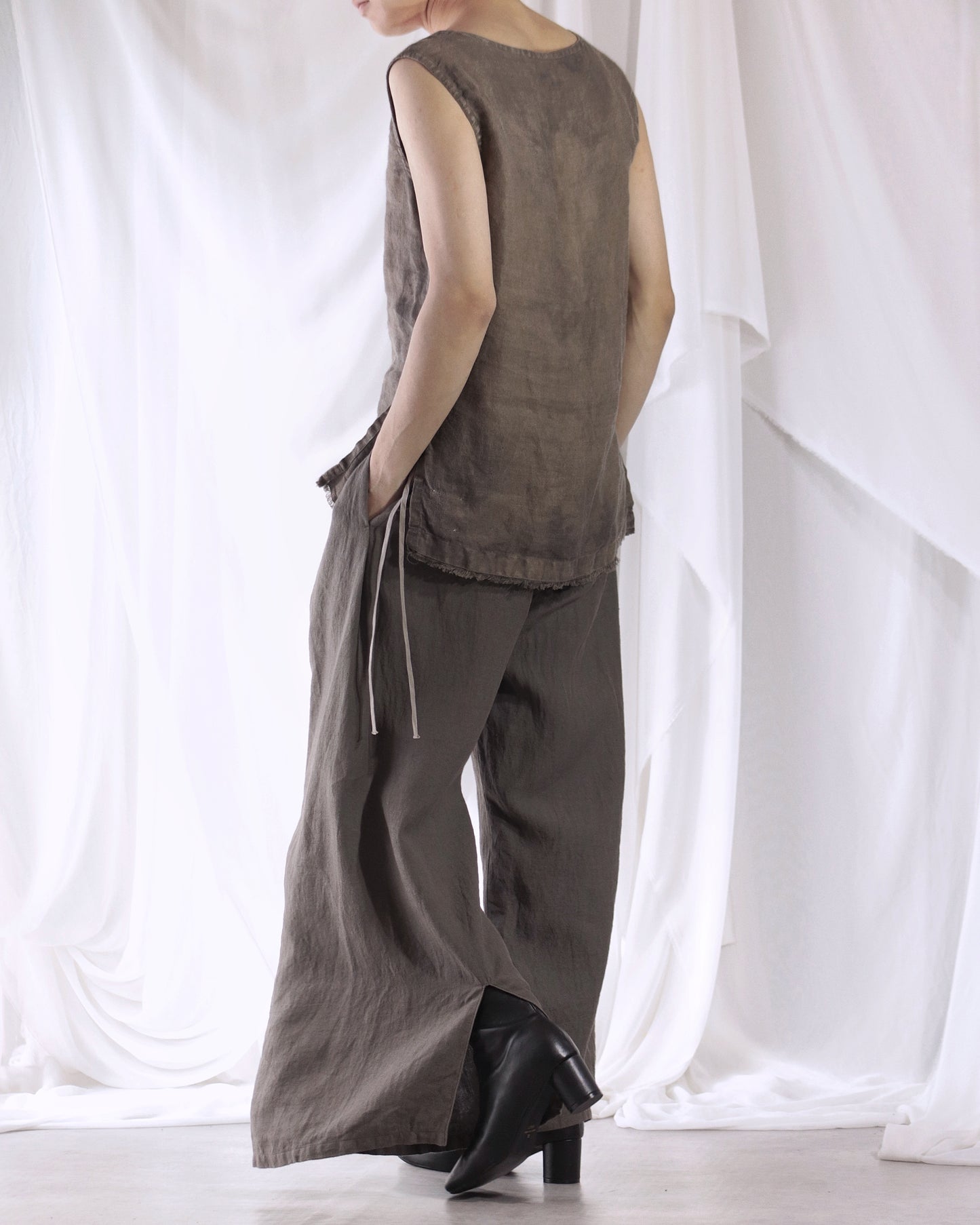 low-rise slacks