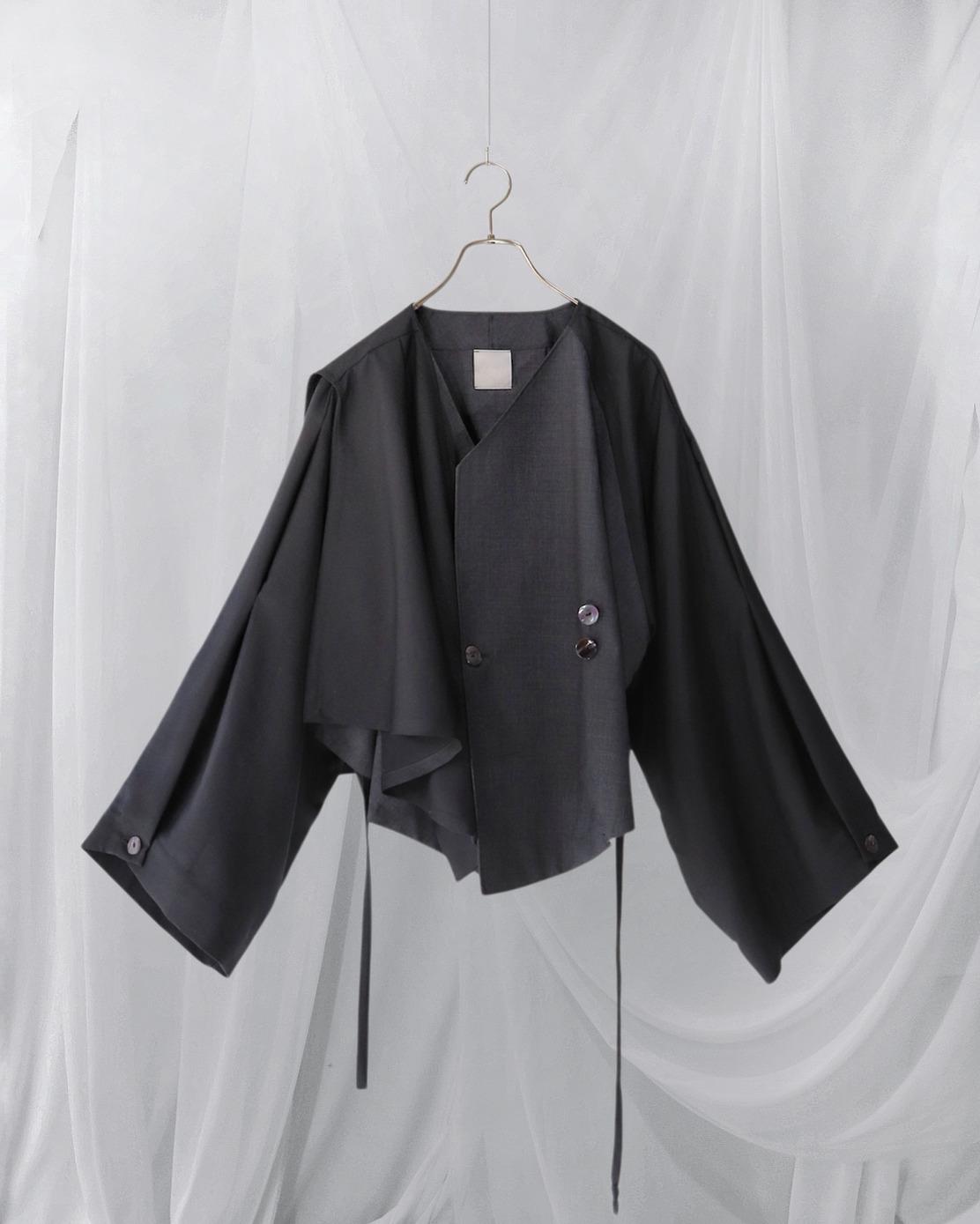 asymmetry layered haori