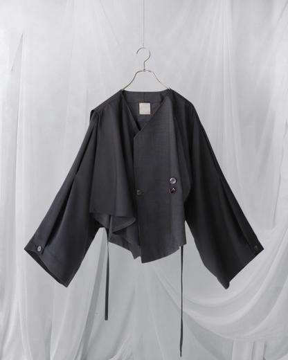 asymmetry layered haori