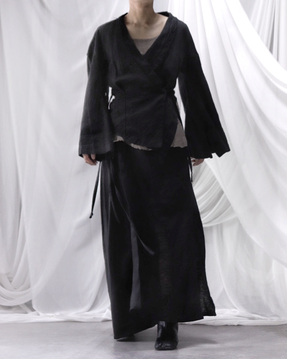 wide shoulder short jacket