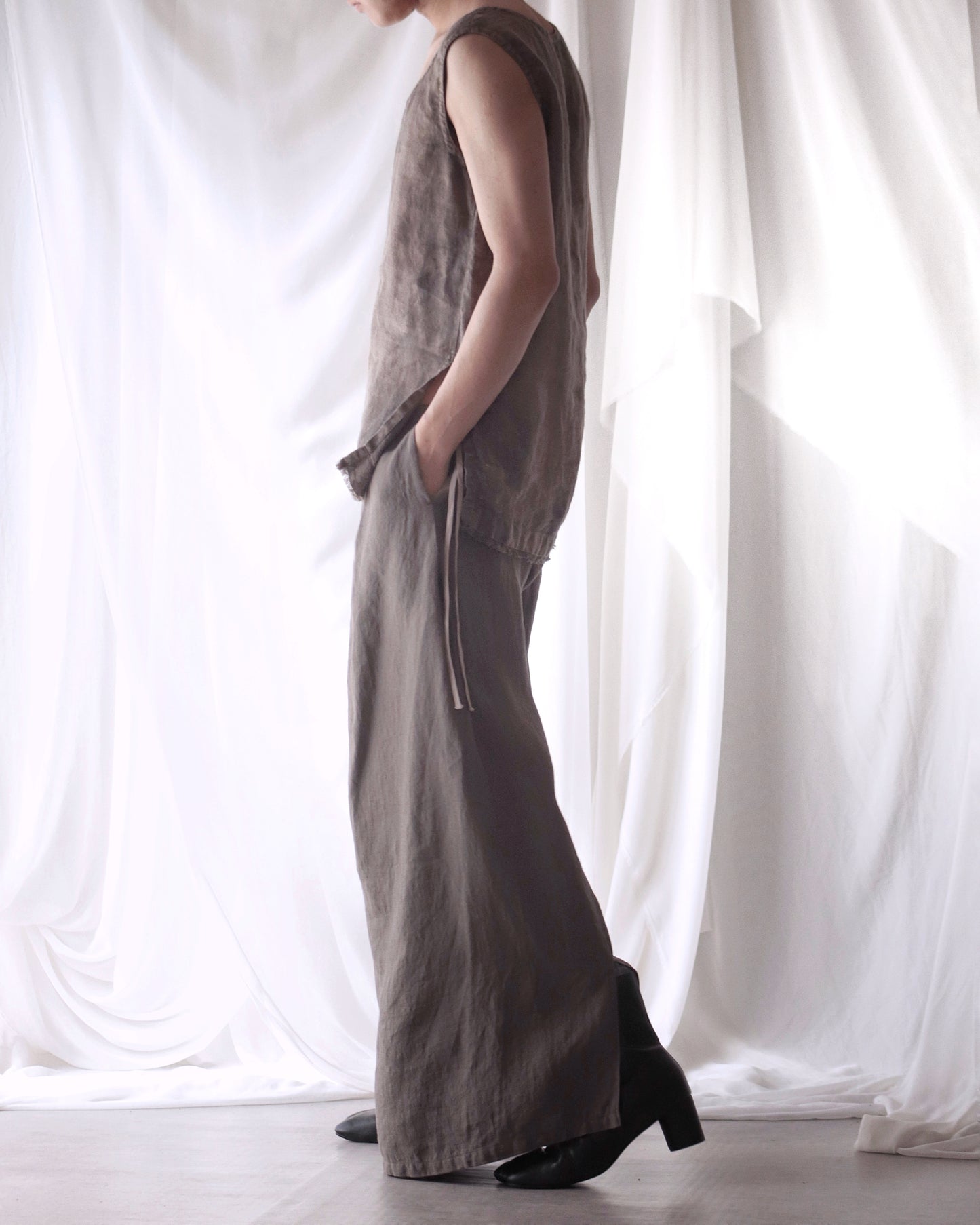 low-rise slacks