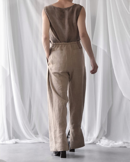 wide easy trousers